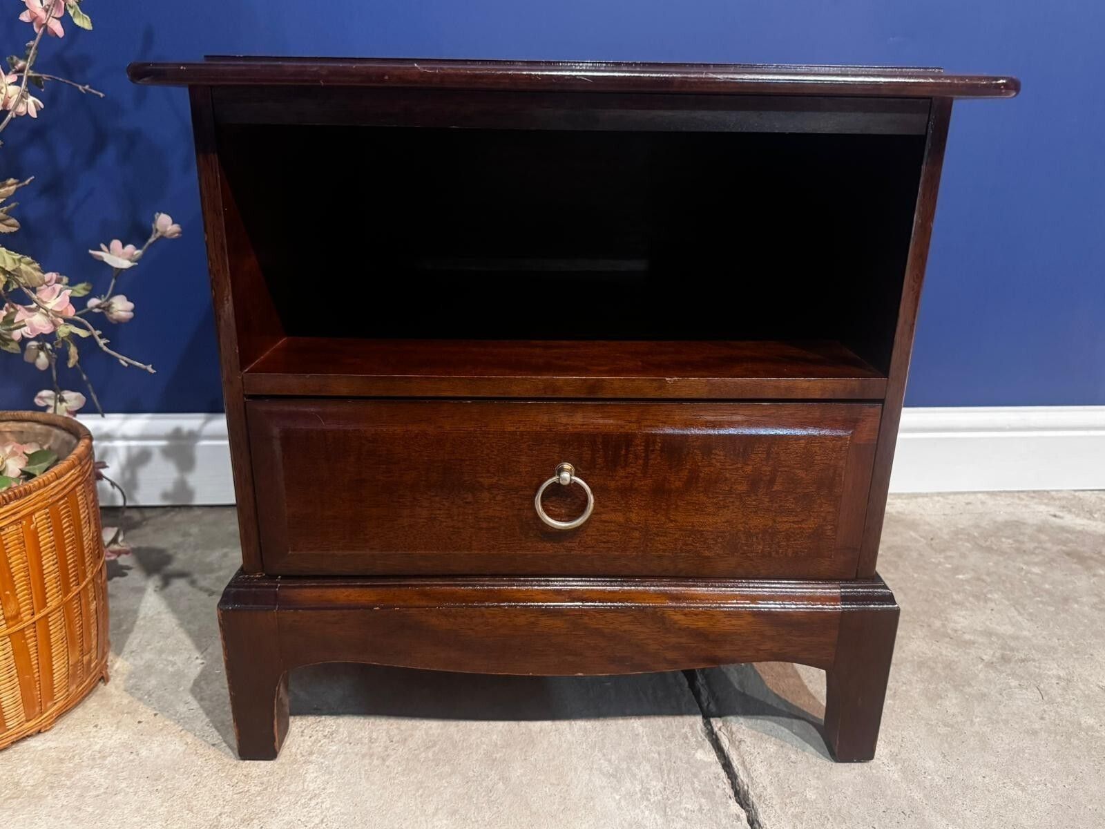 Stag Minstrel 1 Drawer Bedside Table Drawers Cabinets One Unit Side End Wine photo 65.0