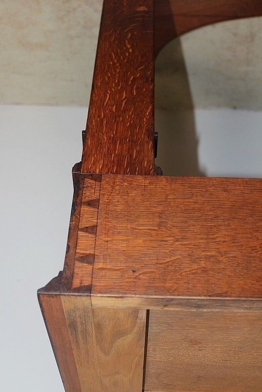 2682.12 Mahogany Restoration Console 19th photo