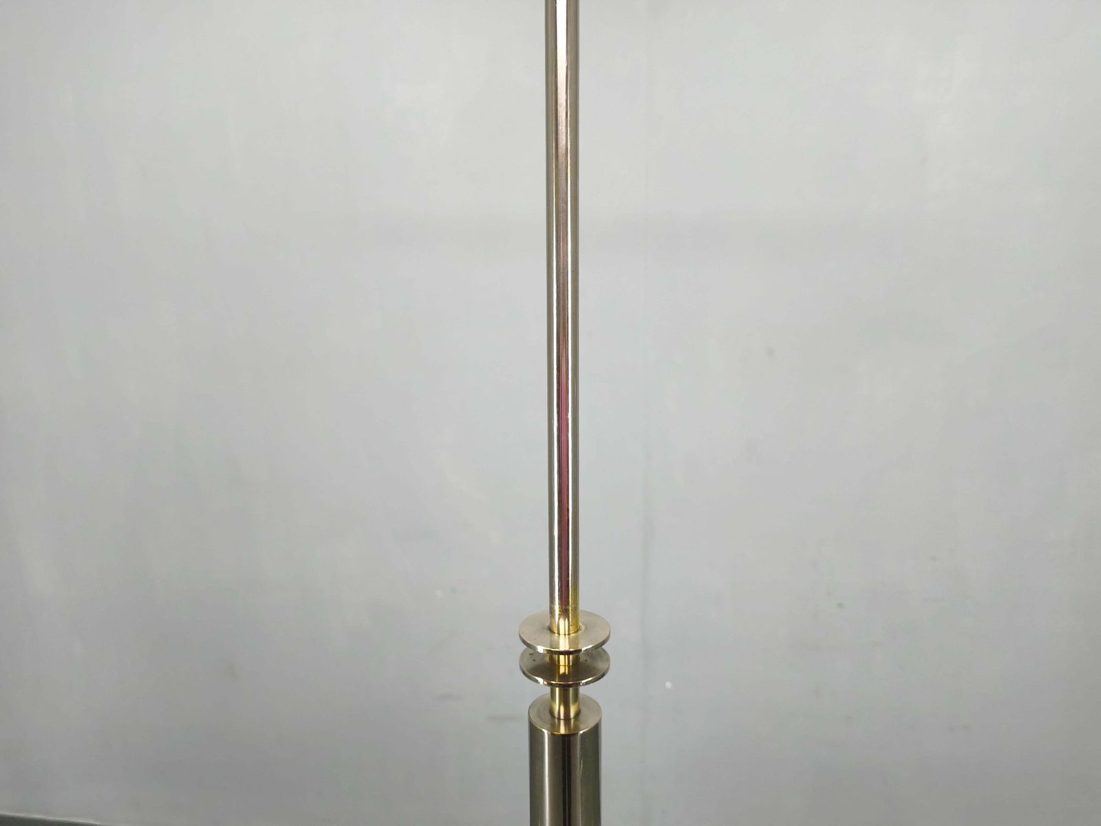 Lighting Exceptional Bauhaus Chrome Chandelier With Glass Shades, 1930s photo