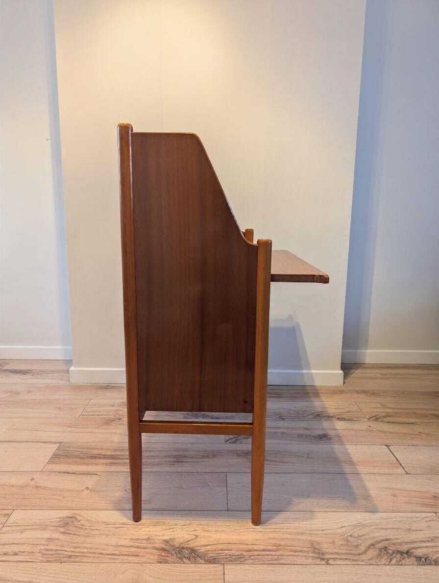 Mid Century Scandinavian Teak Secretary Bureau, 1960s photo 600.0