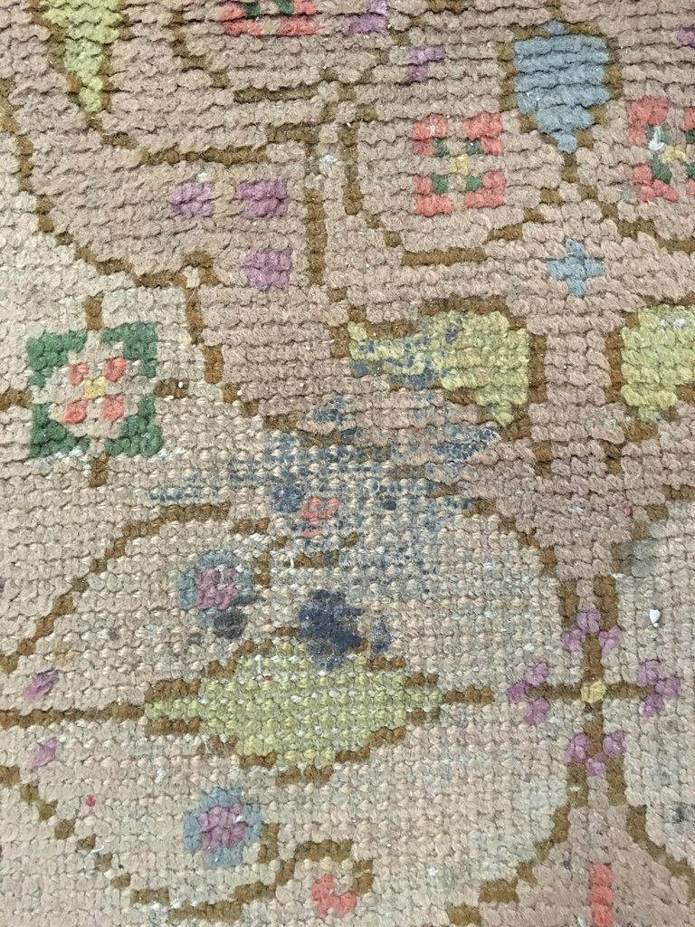 Art Nouveau Hand Knotted Carpet With Floral Design, Theo Nieuwenhuis, 1890 1905 photo vinterior