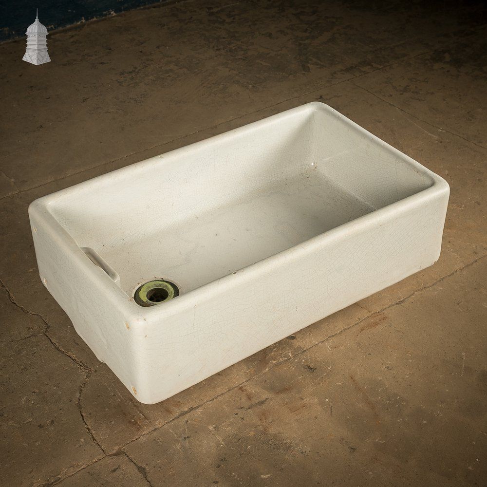 Royal Doulton Belfast Sink With Weir Overflow, Reclaimed photo 360.0