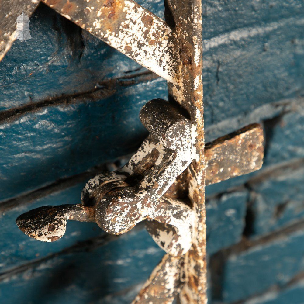 Diamond Lattice Gate, Wrought Iron photo buy