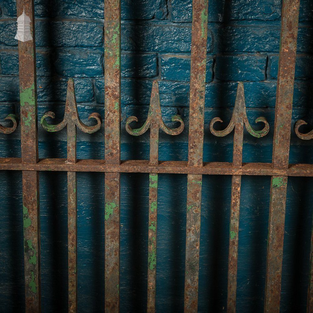 Wrought Iron Railing, Set Of 2 photo vinterior