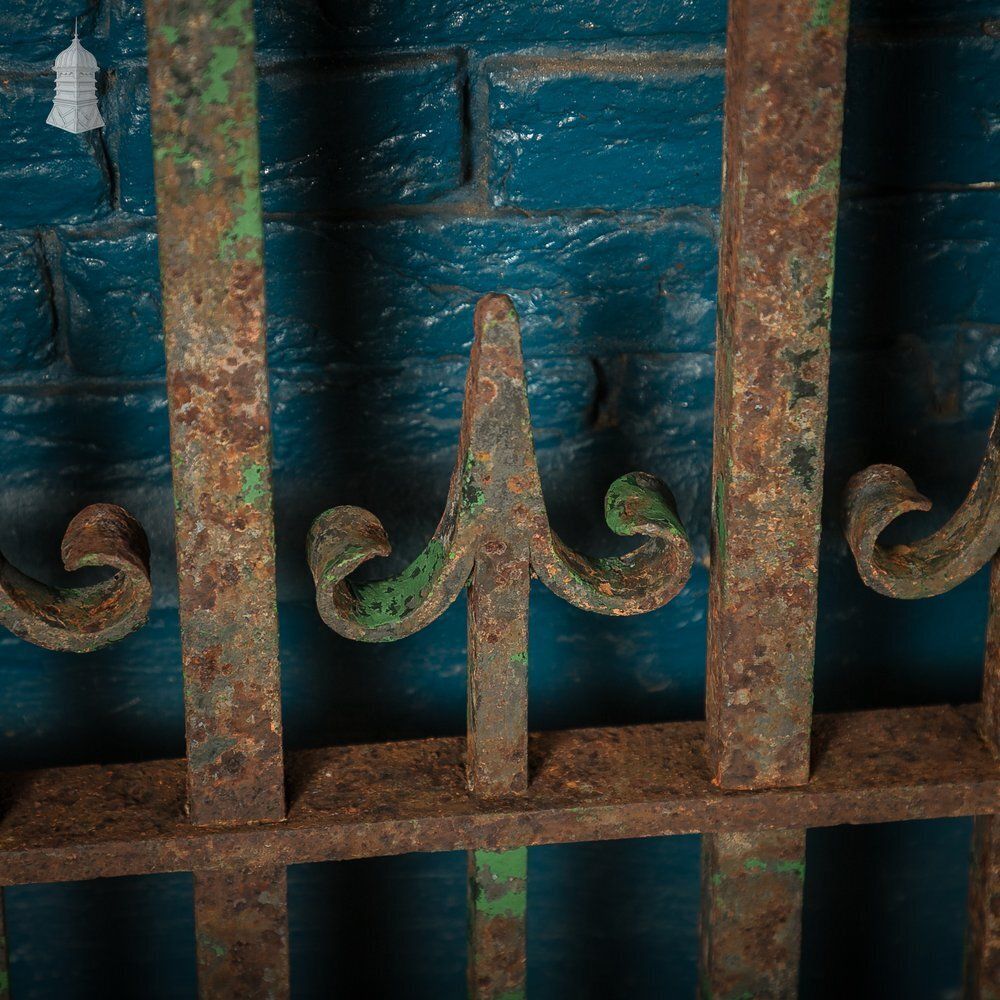 620.0 Wrought Iron Railing, Set Of 2 photo