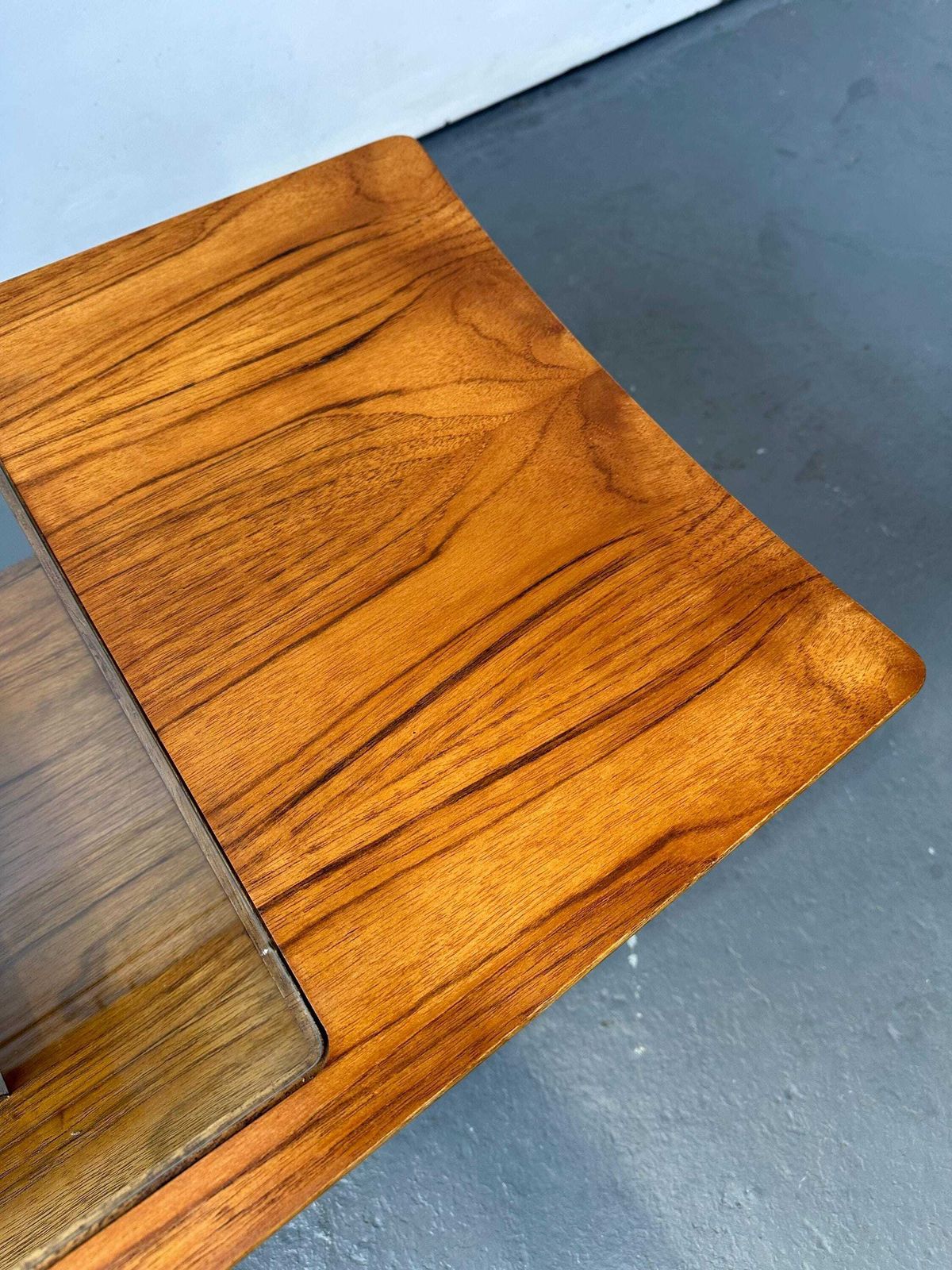 Vintage Danish Teak & Glass Fresco Coffee Table. Retro G Plan Mid Century photo vintage
