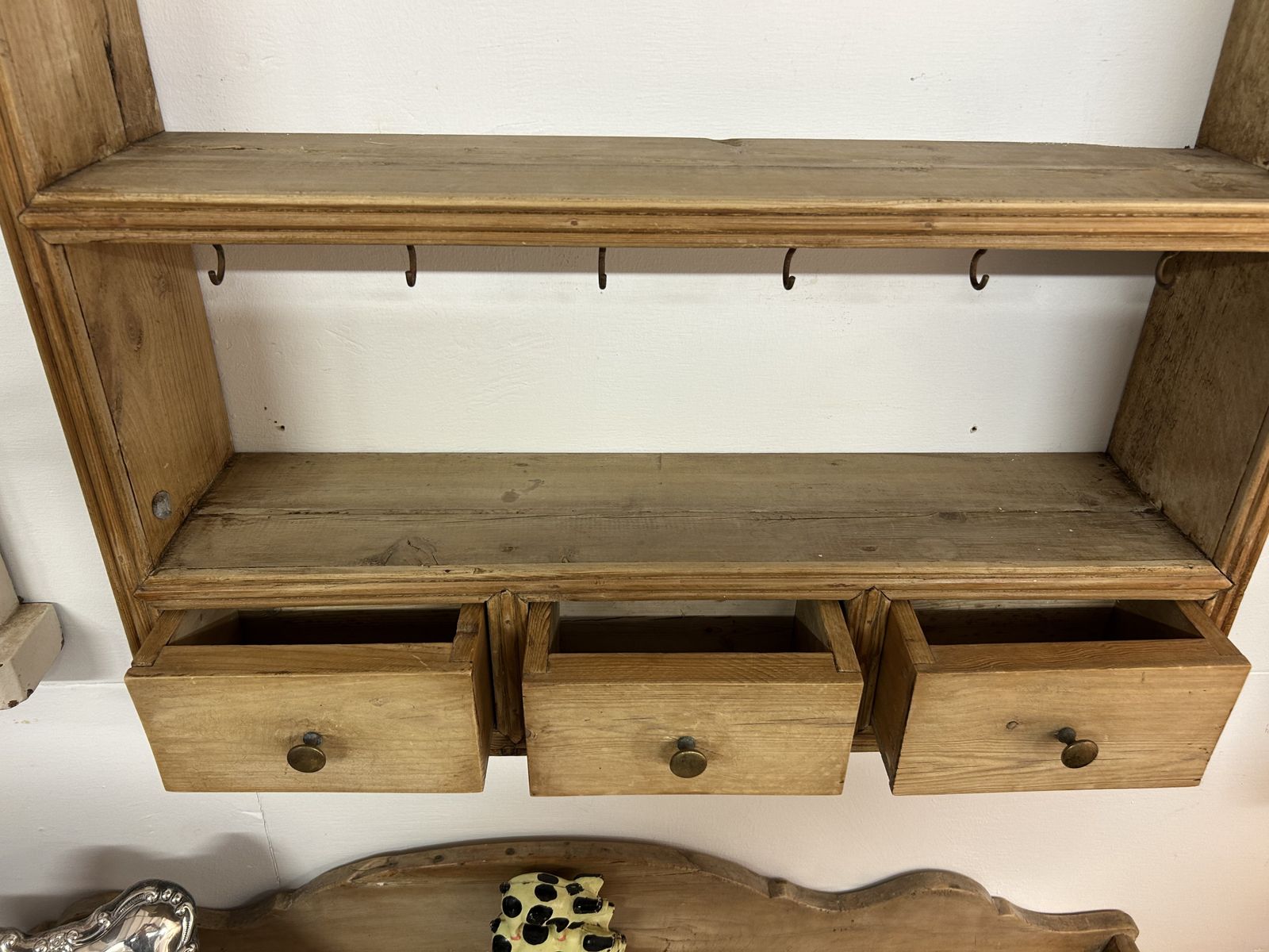 Vintage Pine Wall / Kitchen Unit photo Furniture
