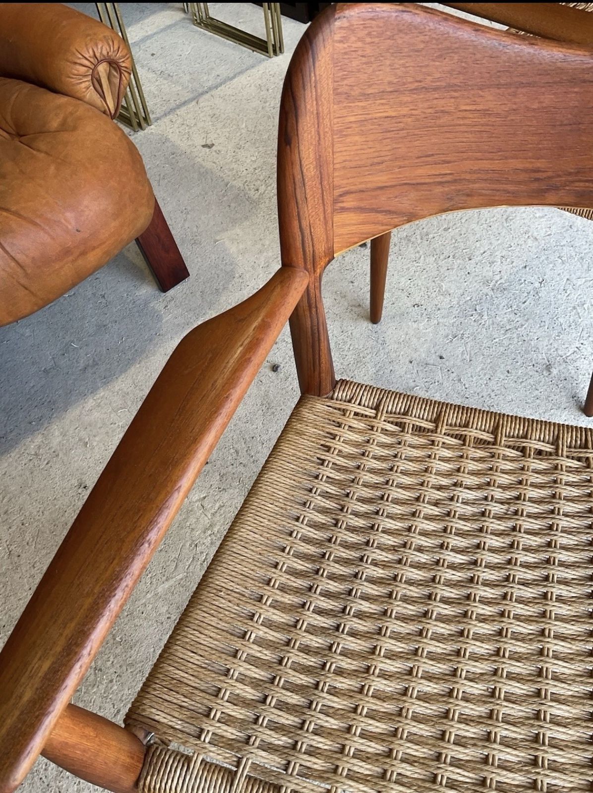 photo vinterior Set Of 2 Danish Carver Dining Chairs By Arne Hovmand Olsen For Mogens Kold