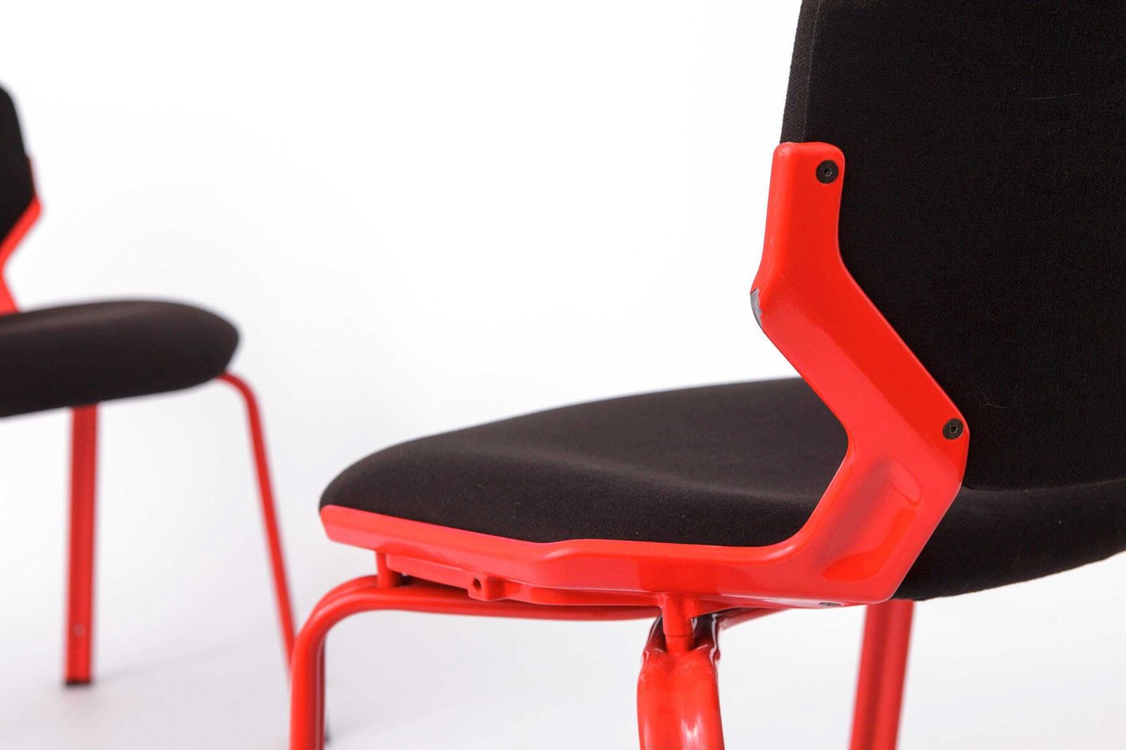 Space Age Chairs Set Of 4, Fröscher Stacking Chairs, 1980s German Design, Hartmut Engel, If Design Award photo 1274.0