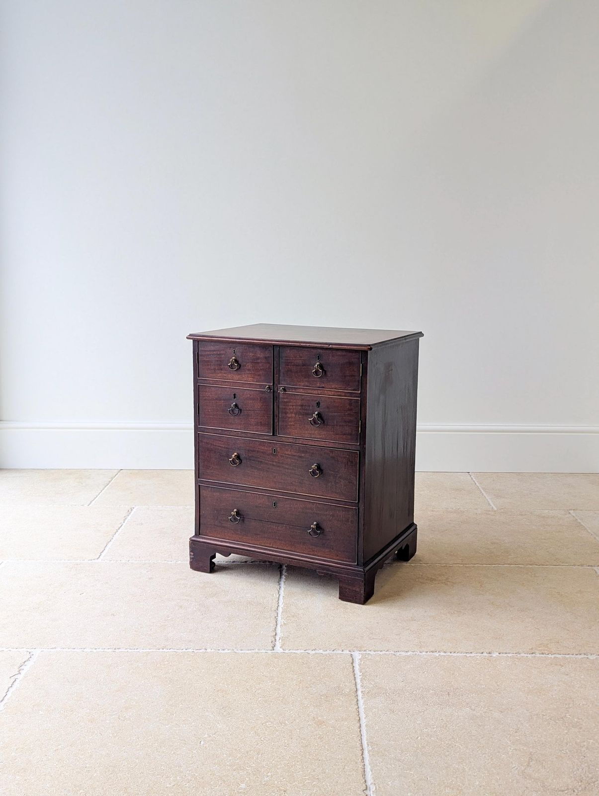 Antique Georgian Mahogany Commode Chest C.1800 photo 725.0