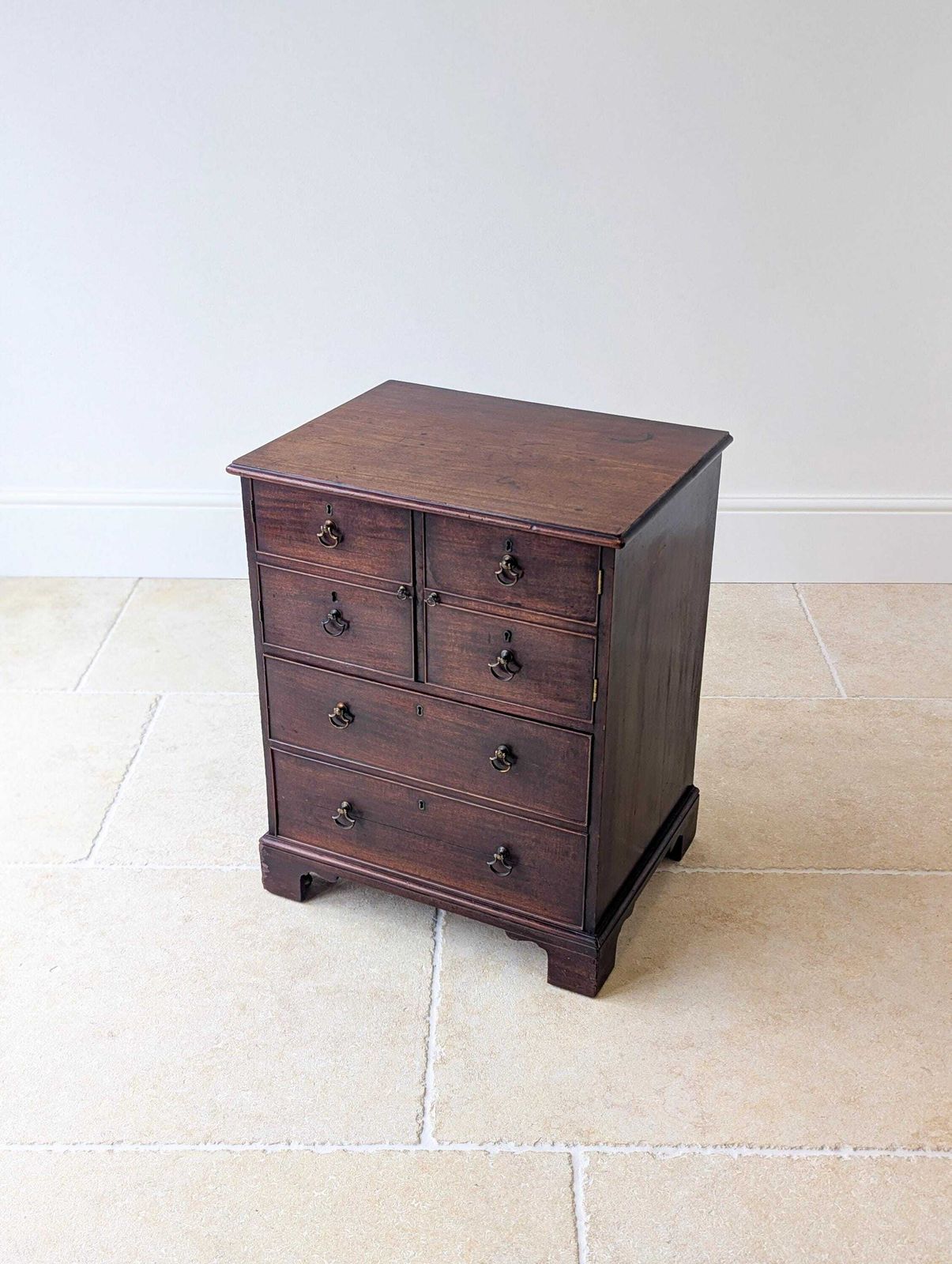Antique Georgian Mahogany Commode Chest C.1800 photo buy