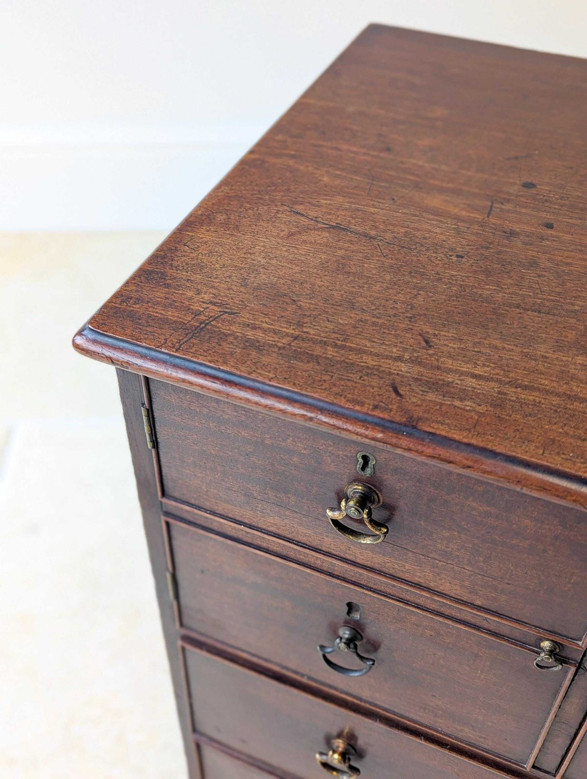 photo for sale Antique Georgian Mahogany Commode Chest C.1800