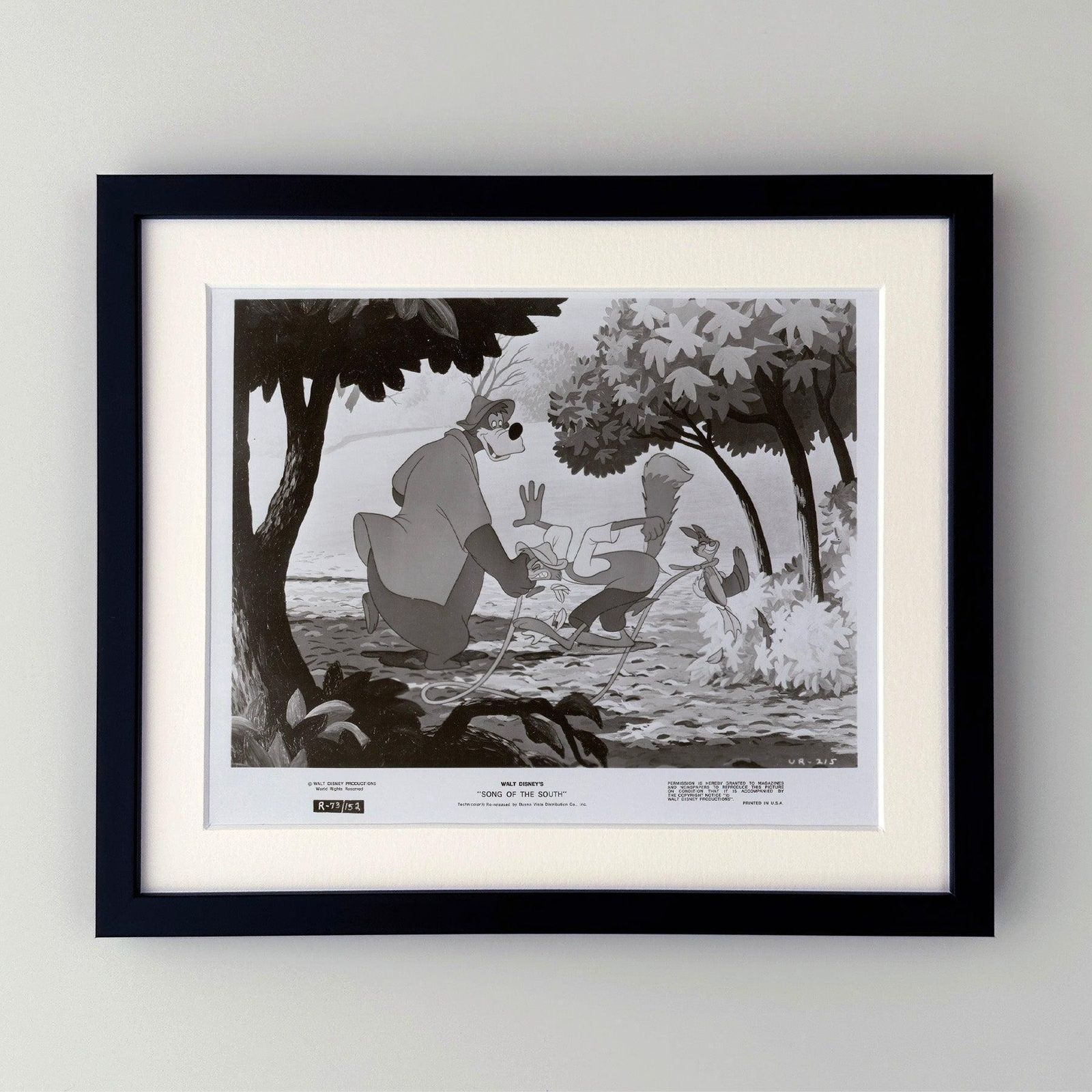 Song Of The South (1946) Press Publicity Still   Framed photo furniture