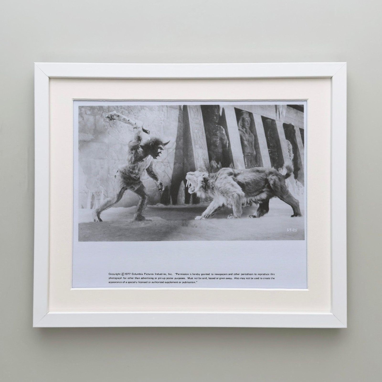 Sinbad And The Eye Of The Tiger (1977) Press Publicity Still   Framed photo Art