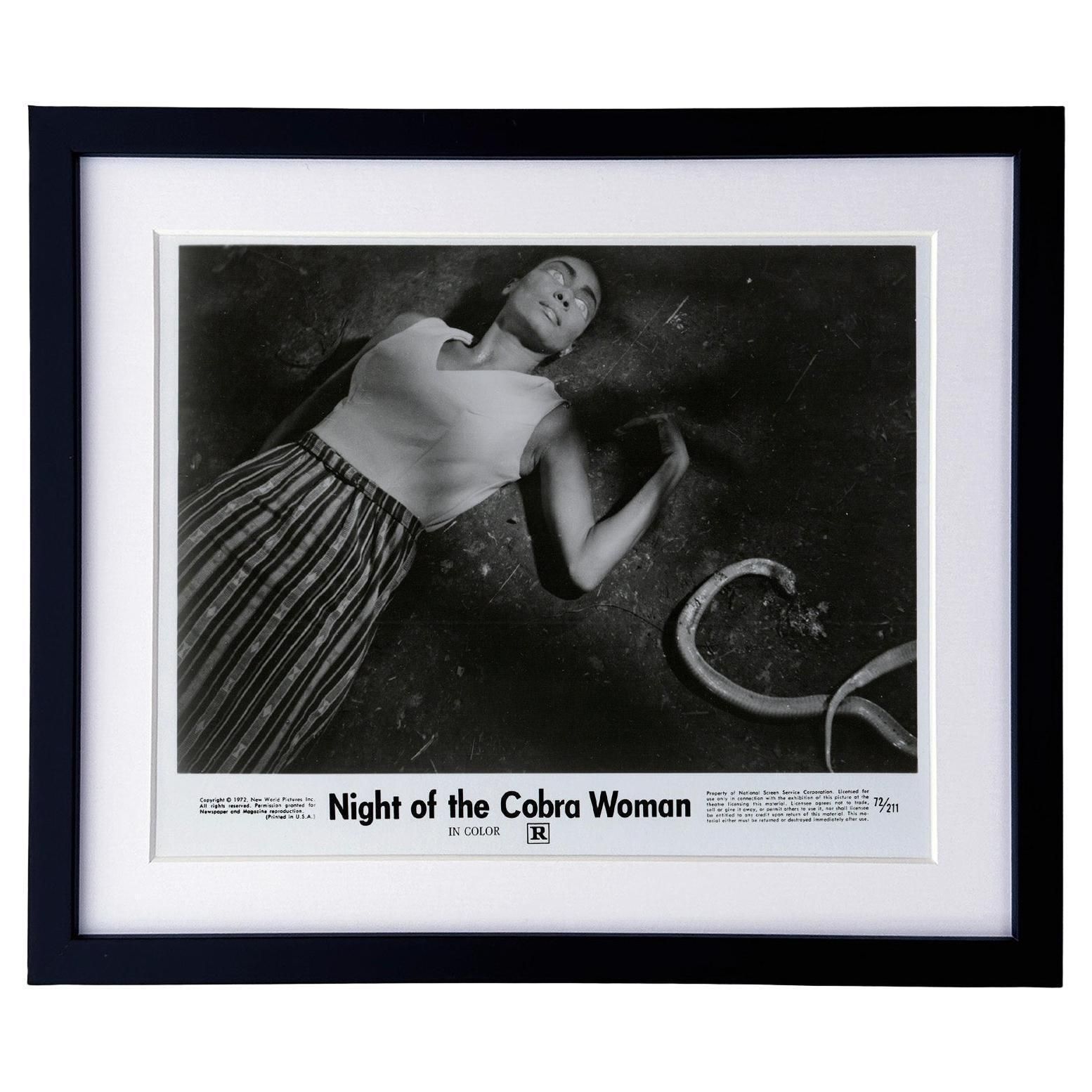 Night Of The Cobra Woman (1972) Press Publicity Still   Framed