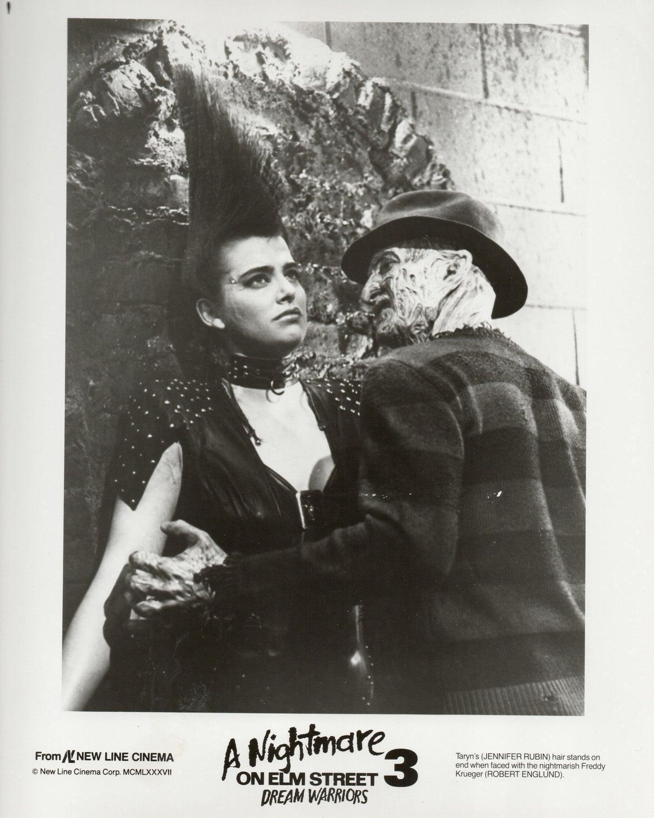 A Nightmare On Elm Street 3 Dream Warriors (1987) Press Publicity Still   Framed photo vinterior