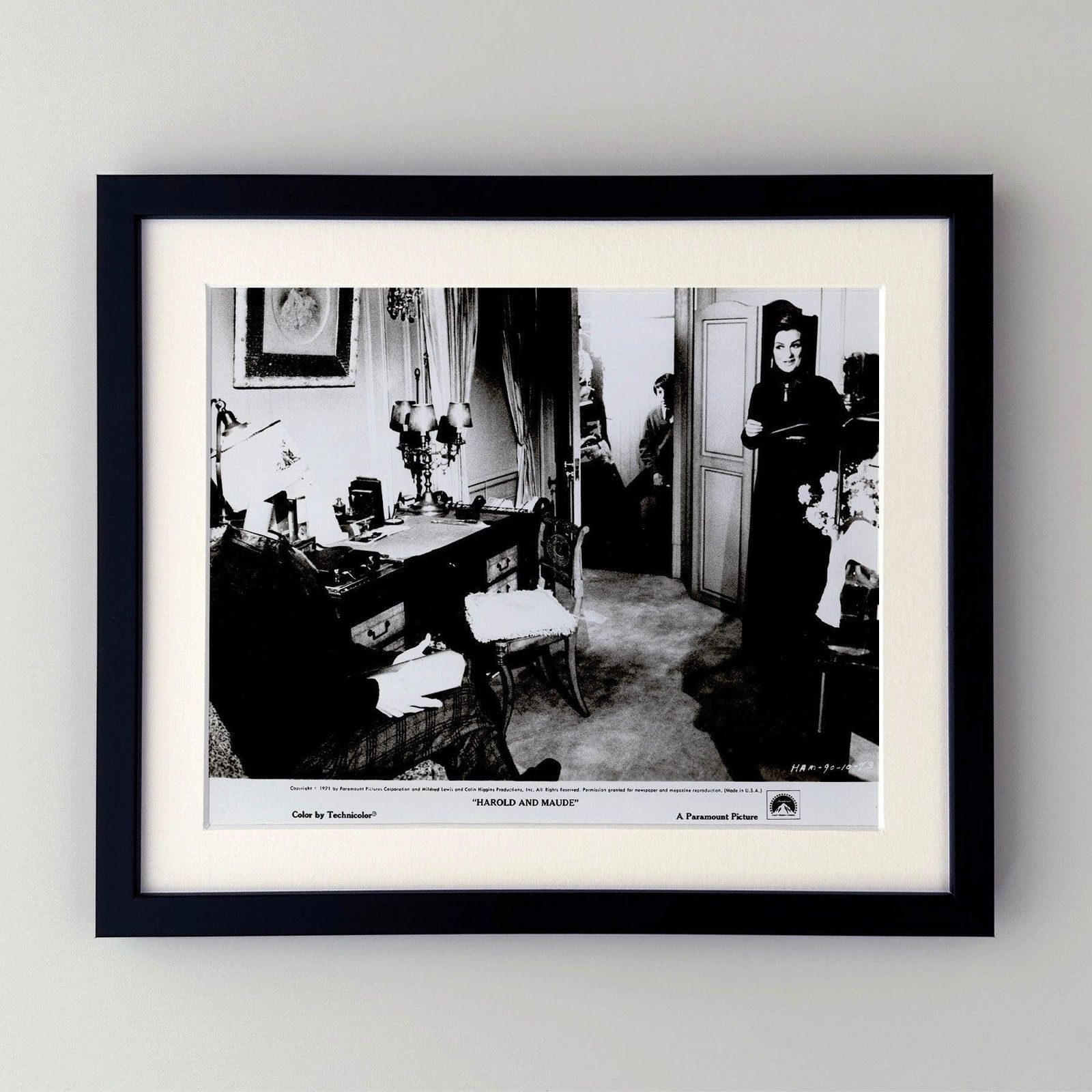 Photo de presse Harold And Maude (1971), encadrée photo furniture