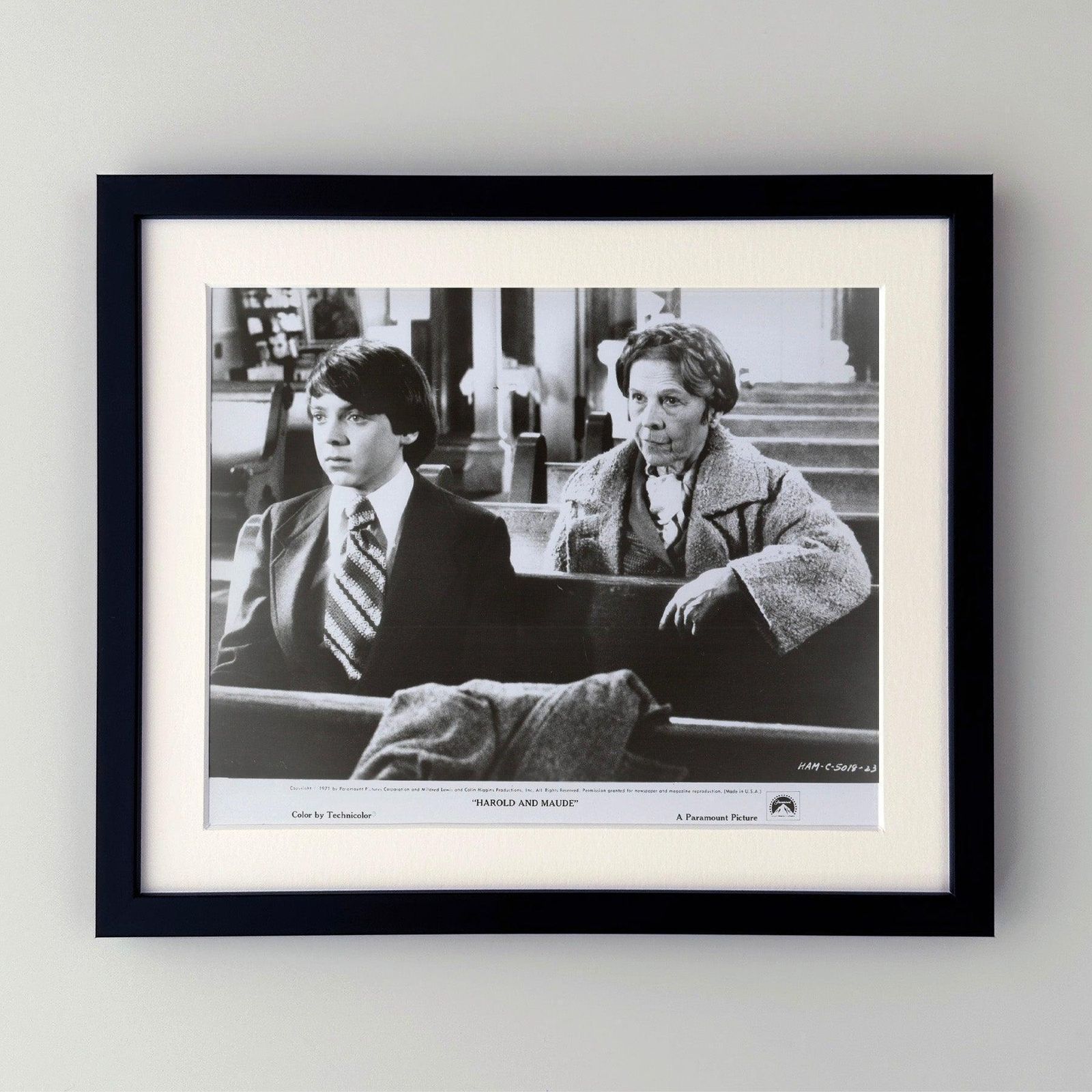 Photo de presse Harold And Maude (1971), encadrée photo furniture
