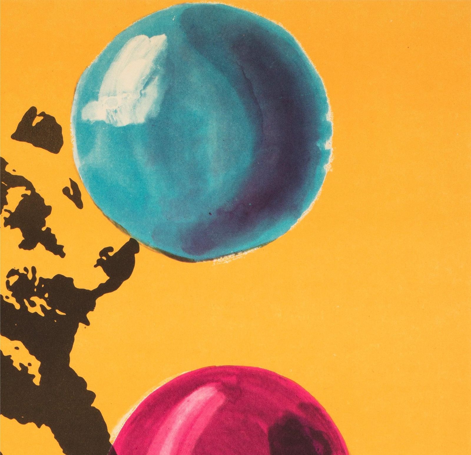 Affiche de cirque polonaise Cyrk, ours funambule jongleur, 1971 photo Art