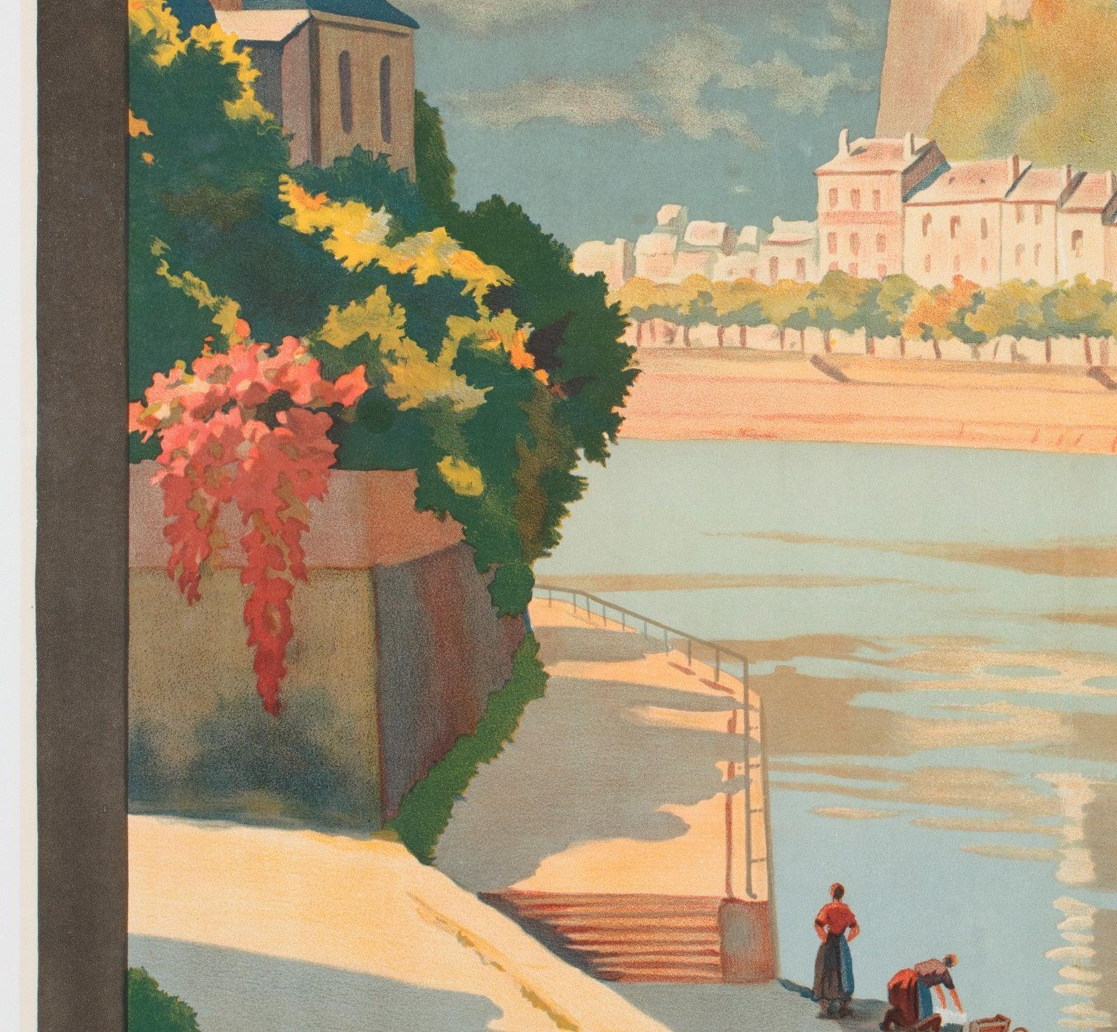 Chateau De Saumur C1924 Franse Reisadvertentieposter, Constant Duval photo 1653.0
