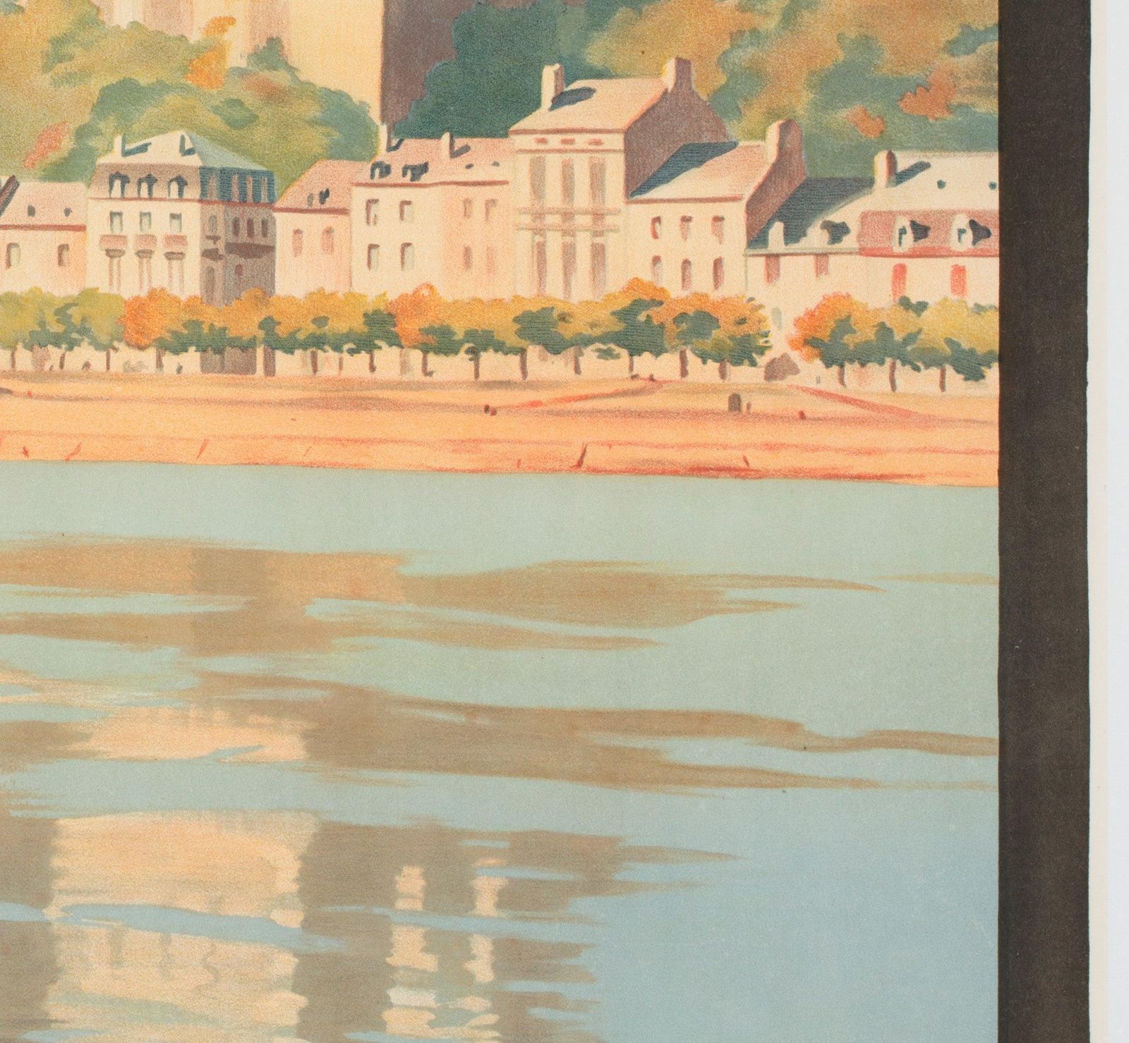 Chateau De Saumur C1924 French Travel Advertsing Poster, Constant Duval photo vinterior