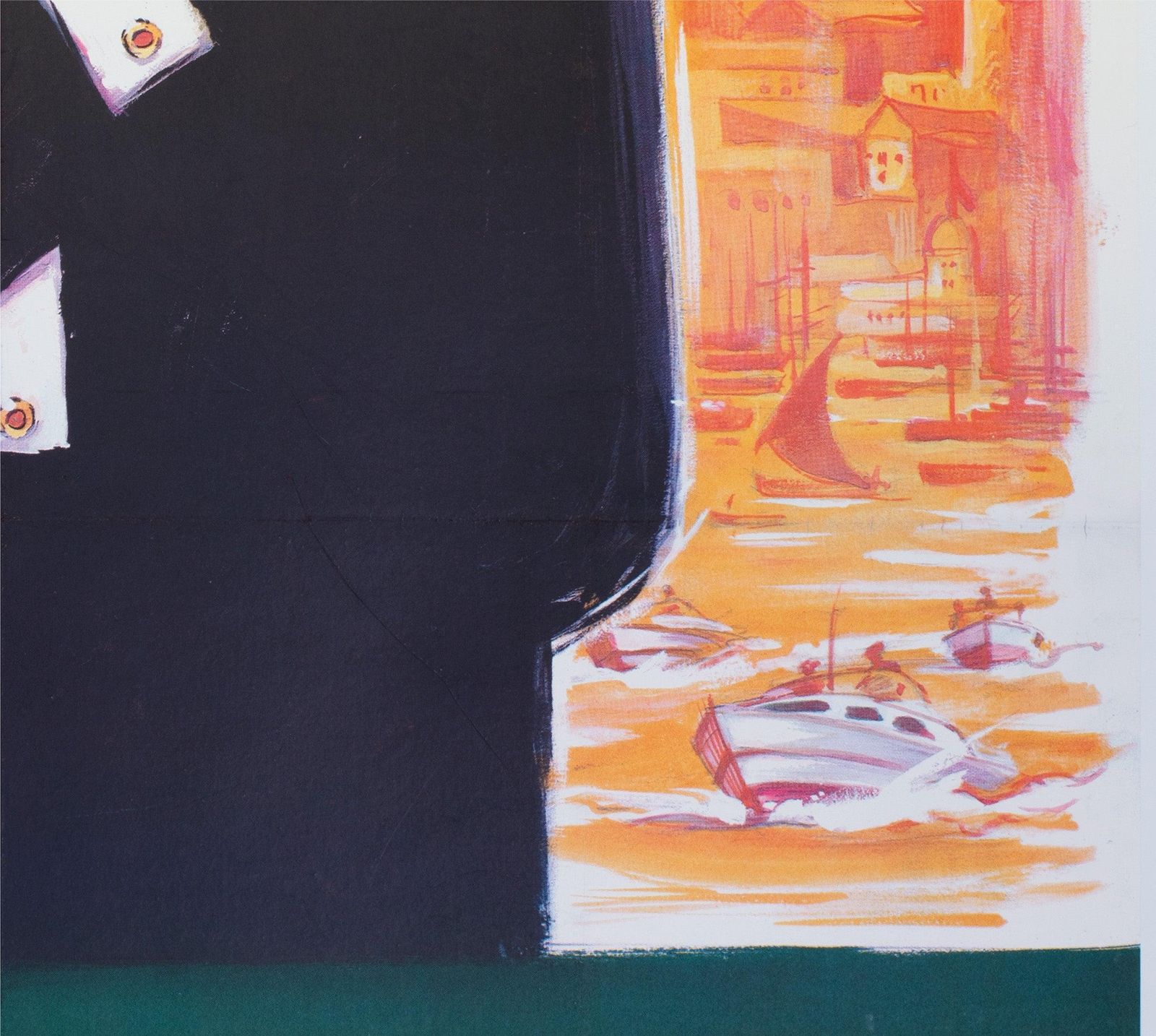 Affiche de cinéma française Grande, From Russia With Love, 1964, Boris Grinsson photo vinterior
