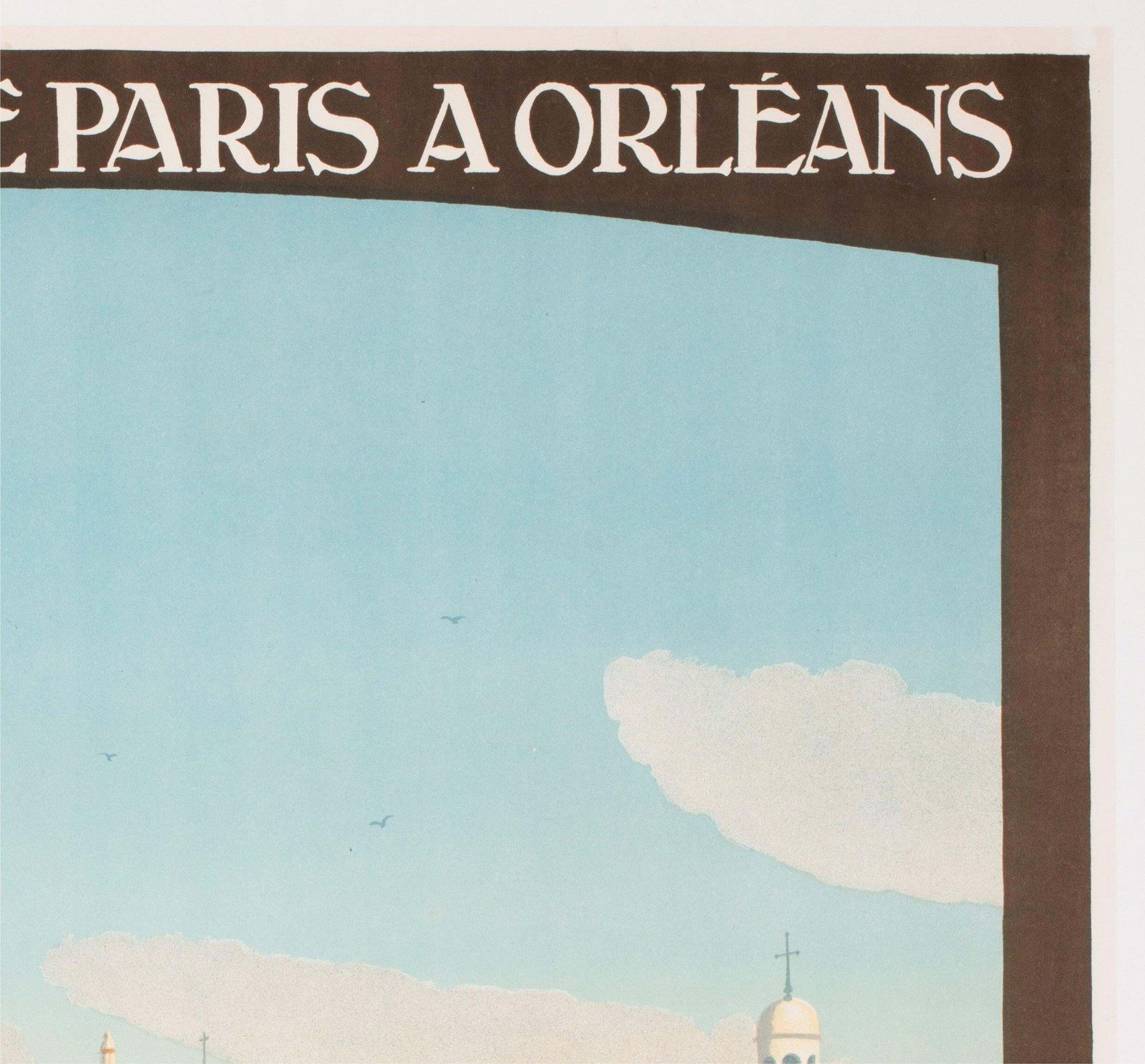 Chambord C1925 French Travel Advertsing Poster, Constant Duval photo Art