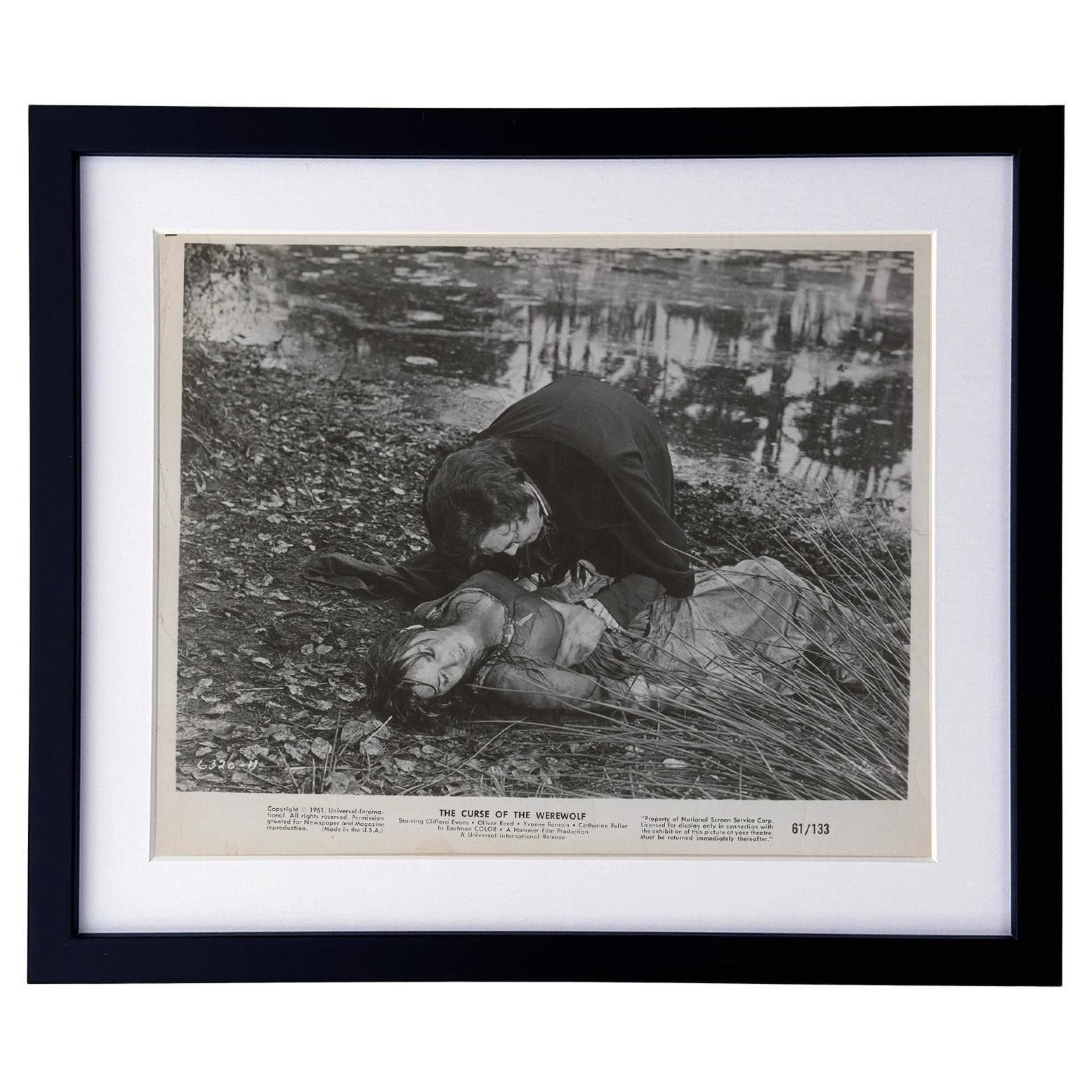 The Curse Of The Werewolf 1961 Lobby Card   Framed