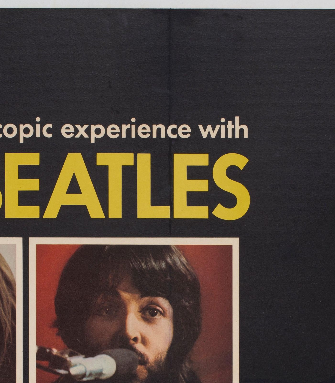 Let It Be 1970 Uk Quad Film Poster, The Beatles photo Art