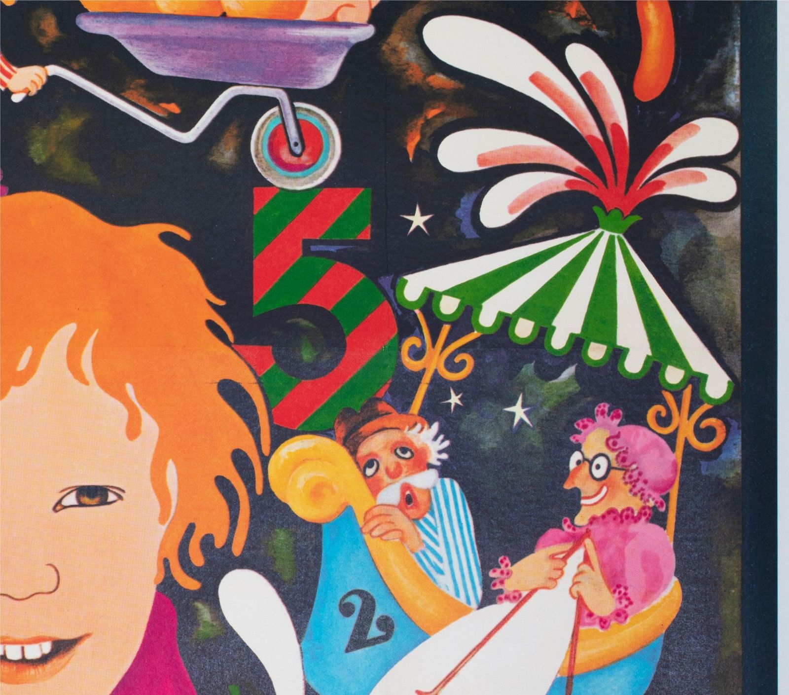 Willy Wonka And The Chocolate Factory 1971 French Grande Film Poster, Bacha photo vinterior