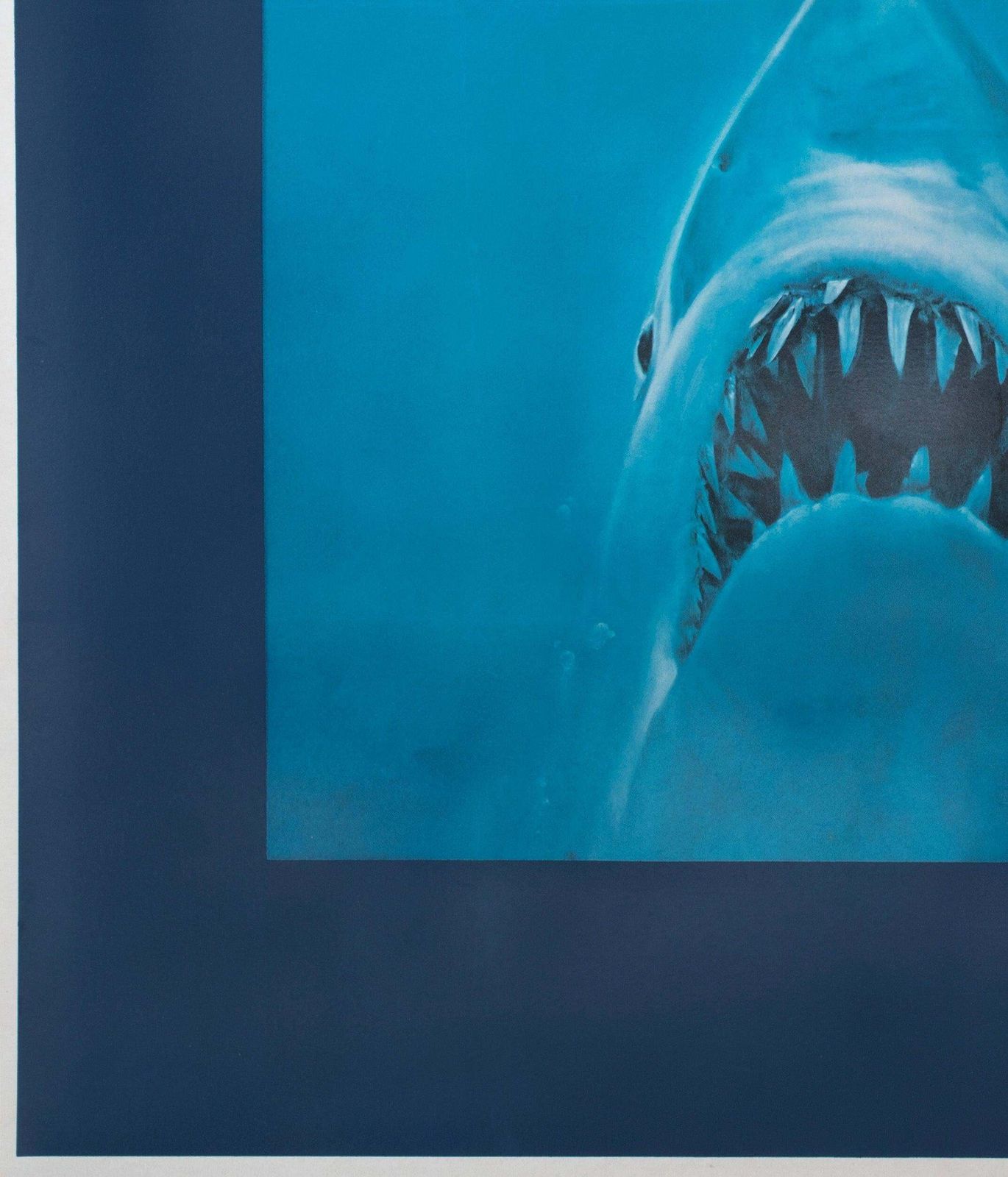 Jaws 1975 Us Subway Undated Advance Film Poster, Roger Kastel photo vinterior