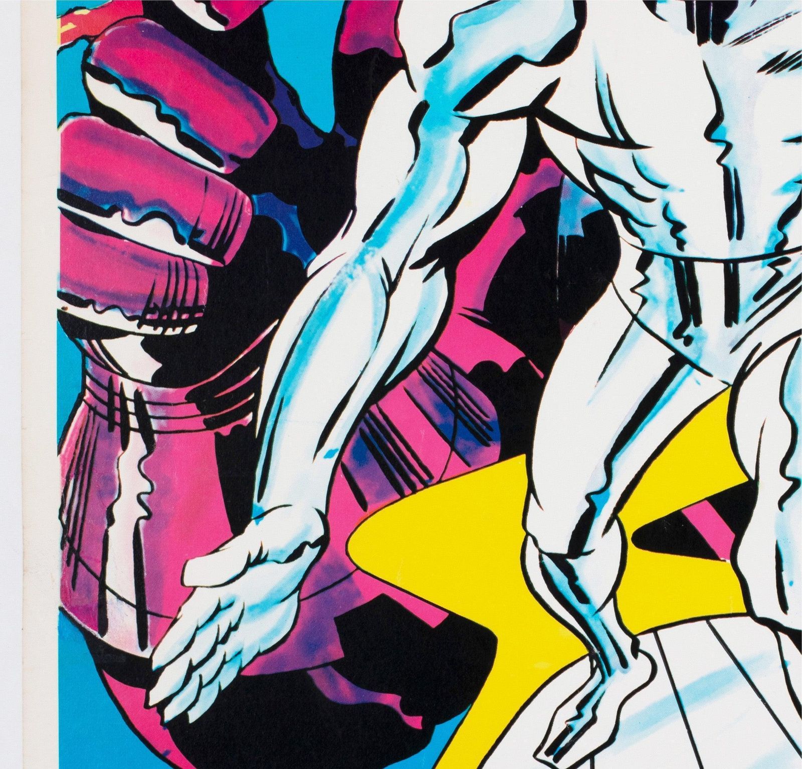 Galactus And The Silver Surfer 1970 Marvel Poster, Jack Kirby photo 861.0