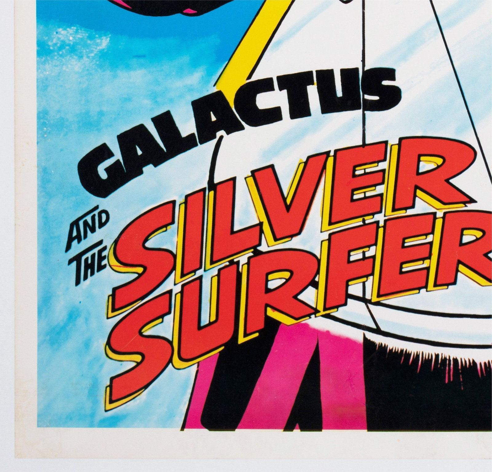Affiche Marvel 1970 Galactus and the Silver Surfer, Jack Kirby photo buy