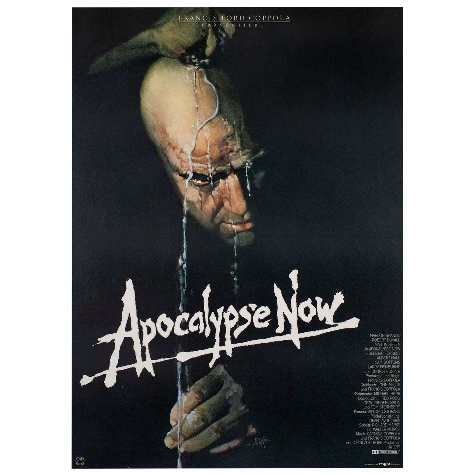 Apocalypse Now 1979 German A1 Style C Film Poster, Bob Peak