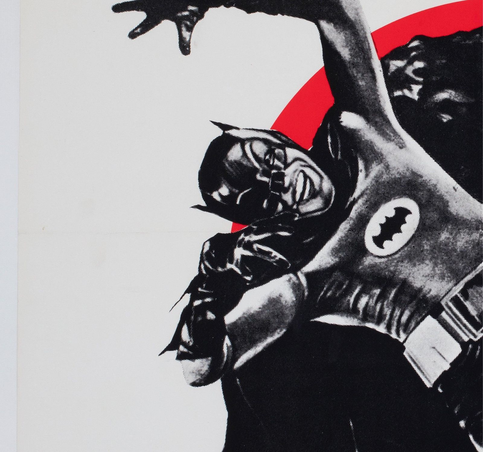 Affiche de cinéma allemande A1 Batman, années 1970, Klaus Rutter photo 729.0