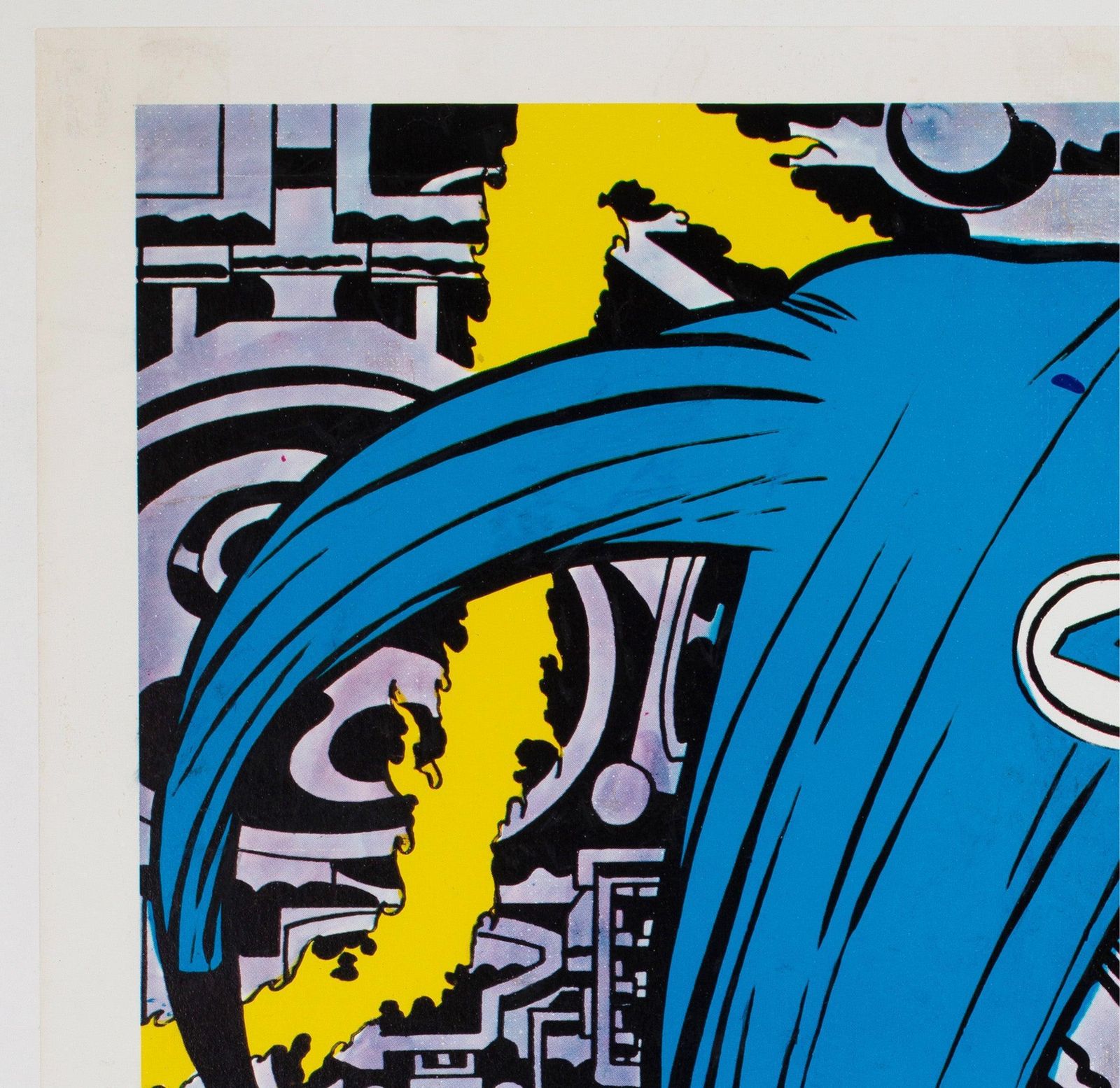 Fantastic Four 1970 Marvel Poster, Jack Kirby photo for sale