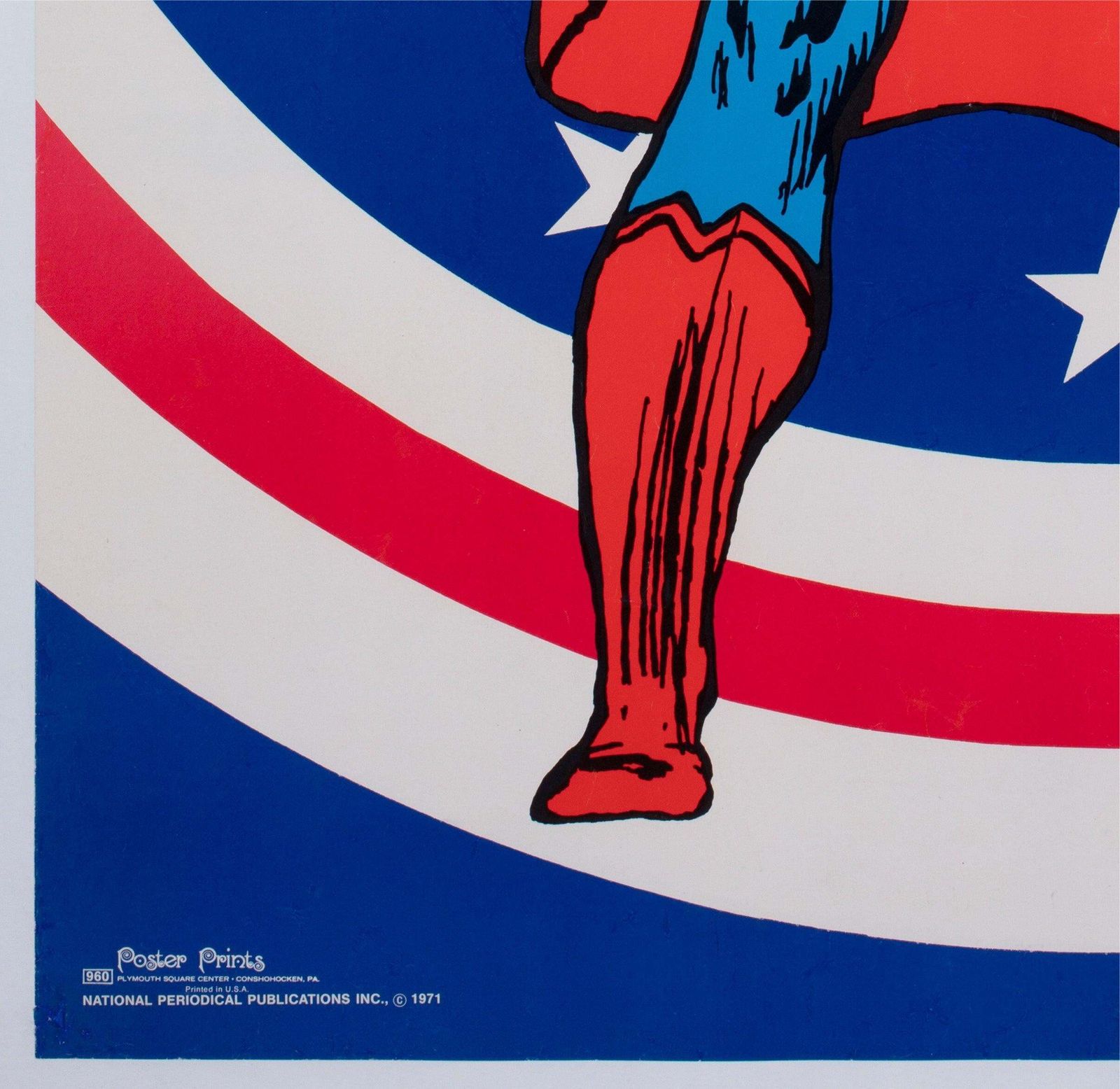 Affiche vintage Superman 1971 Bullseye Peace Panel, Swan And Anderson photo buy