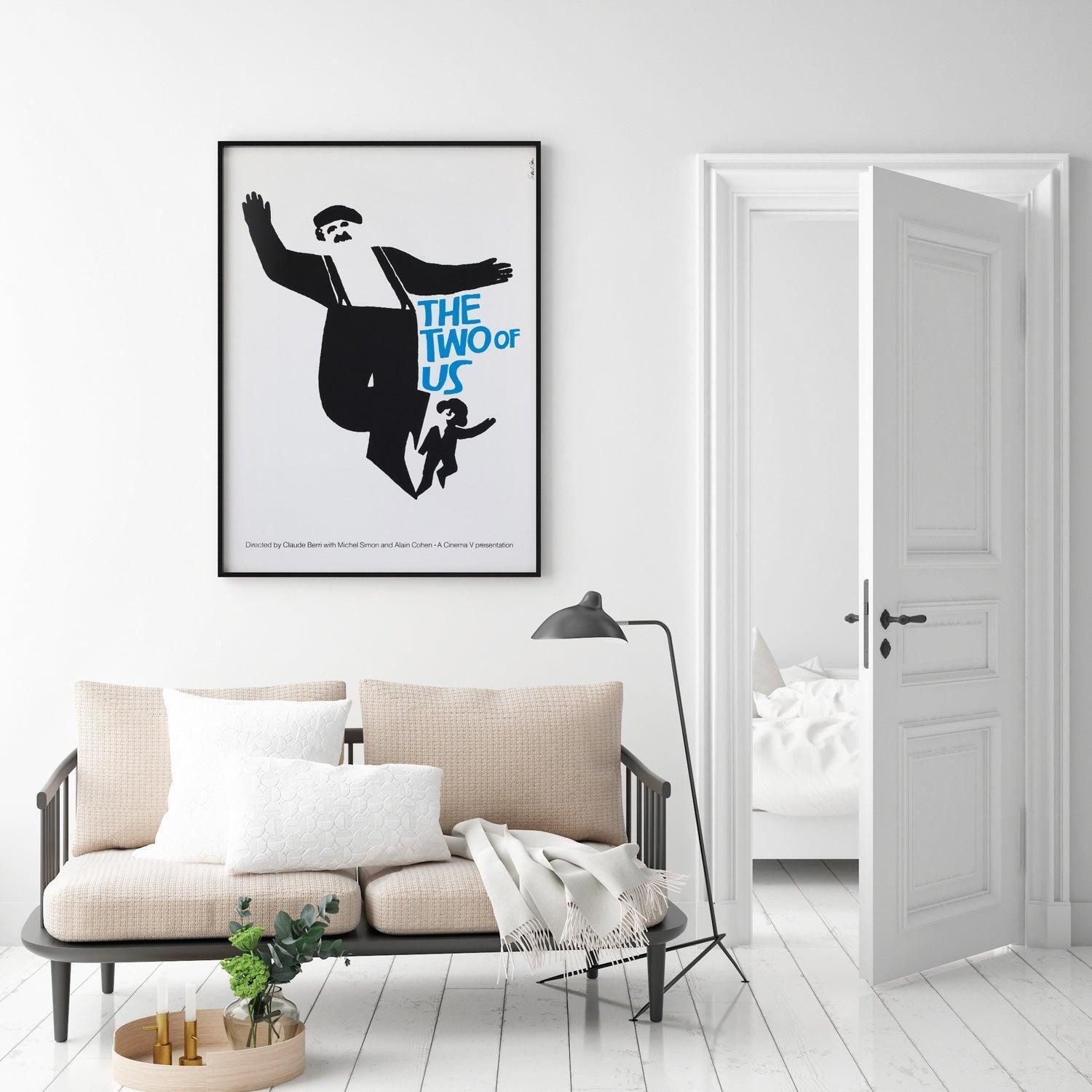 The Two Of Us C1967 Limited Edition Us Silkscreen Film Poster, Saul Bass photo furniture