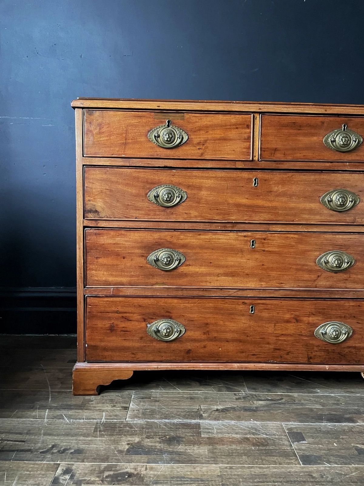 Georgian Mahogany Chest, 1800s photo furniture