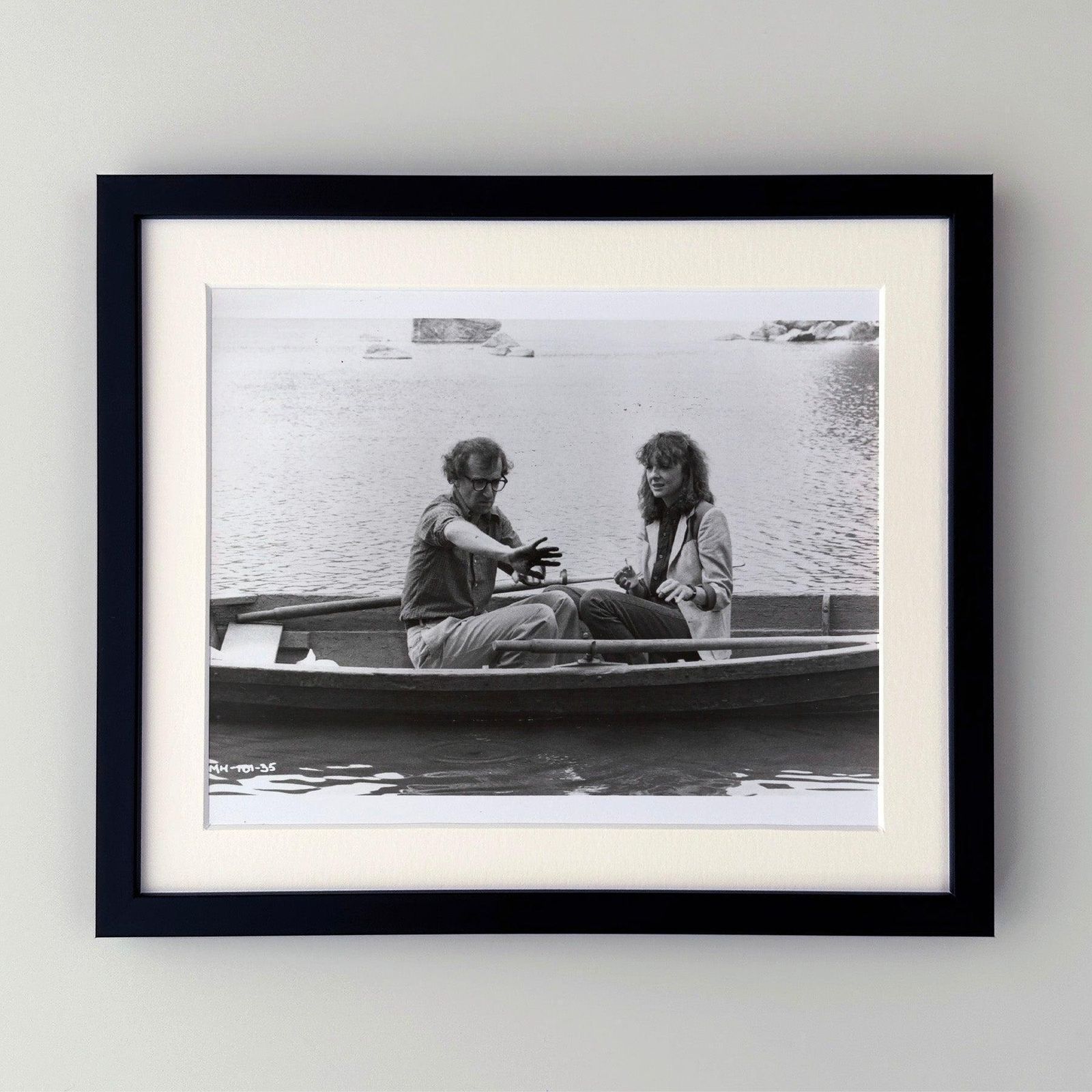 Photo de presse encadrée, Manhattan 1979, film photo furniture