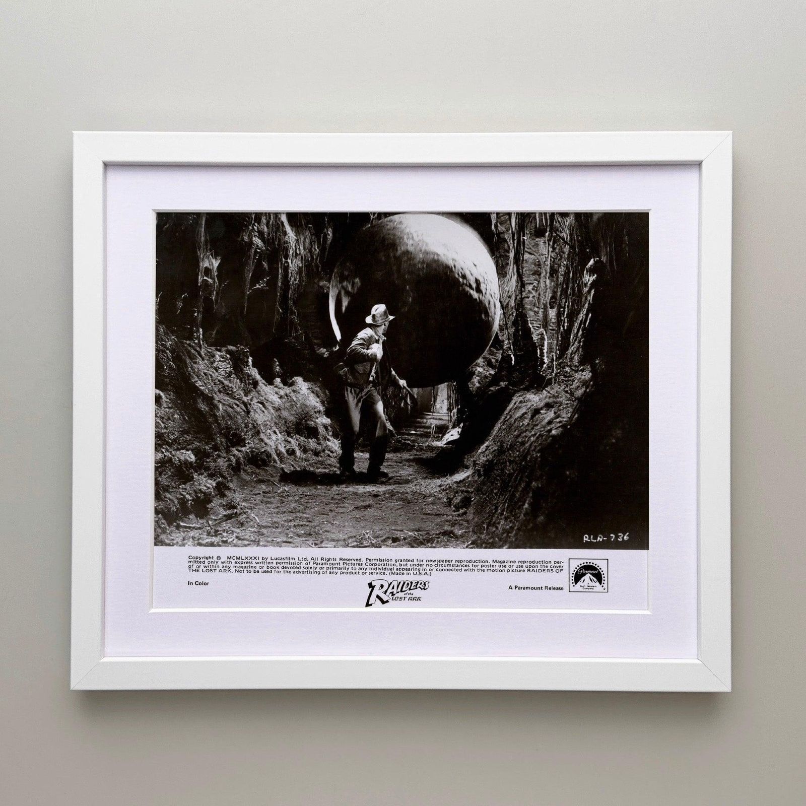Raiders Of The Lost Ark 1981 Publicity Film Movie Press Still Framed photo for sale