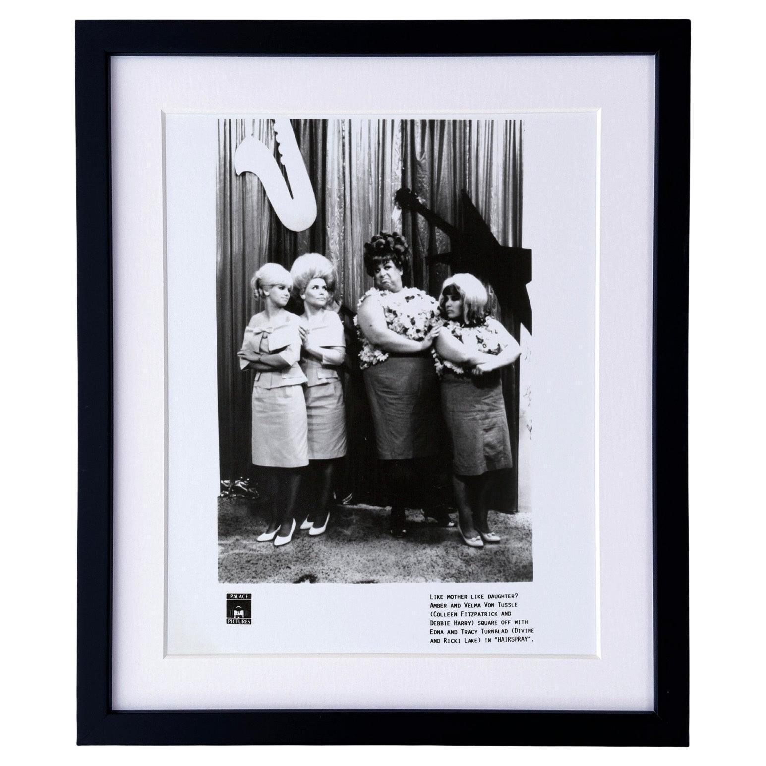 Photo de presse originale encadrée, Hairspray, 1988