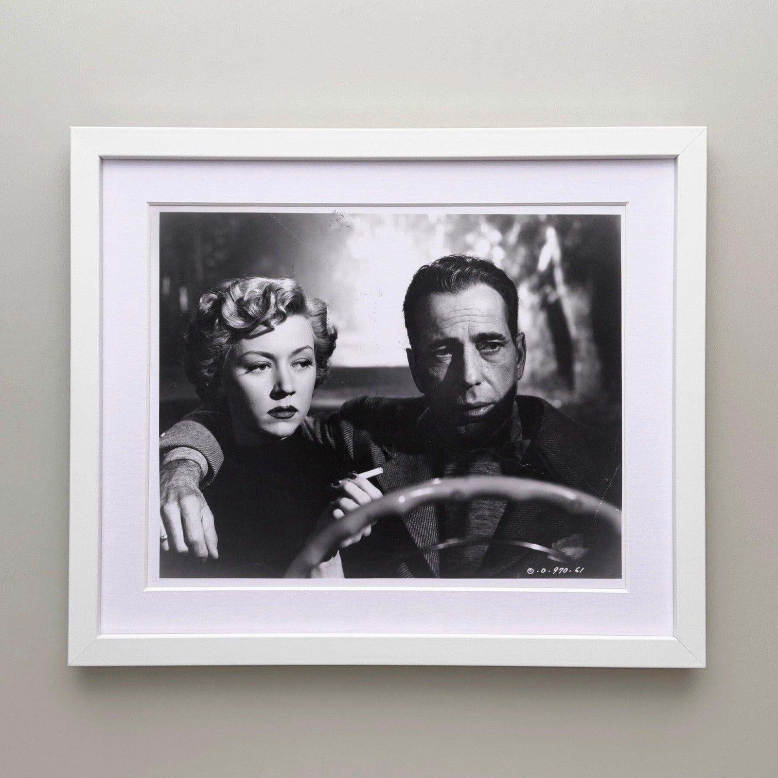 Photographie de presse du film In a Lonely Place (1950), encadrée photo for sale