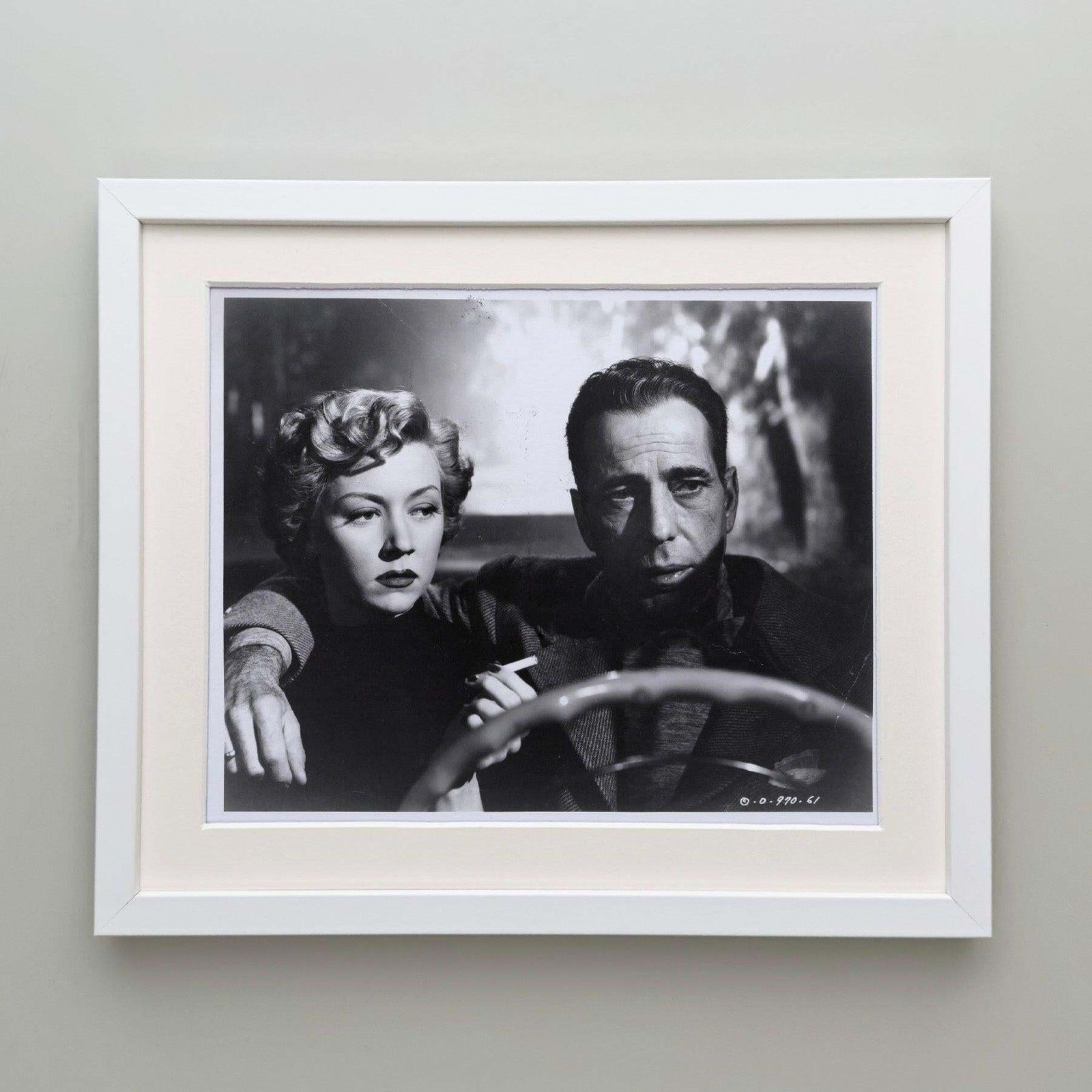 Photographie de presse du film In a Lonely Place (1950), encadrée photo Art