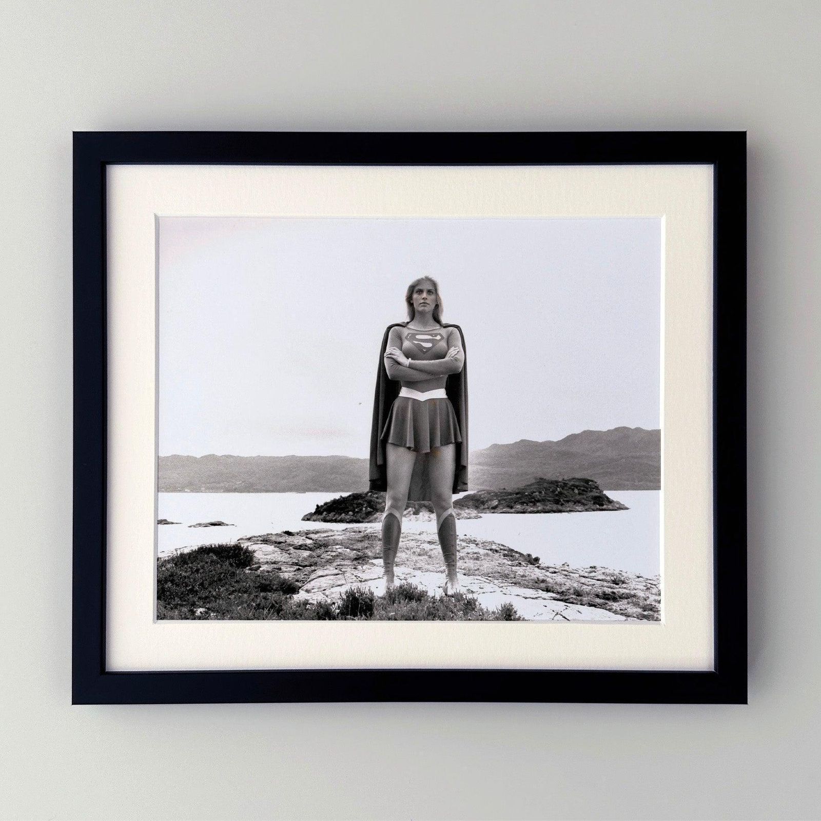 Supergirl 1984 Publicity Film Movie Press Still Framed photo furniture