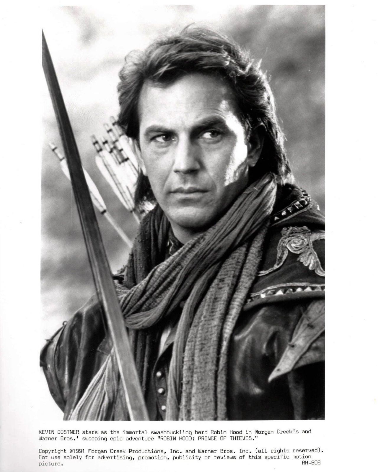 Photo de presse encadrée, Robin Hood Prince of Thieves, 1991 photo vinterior