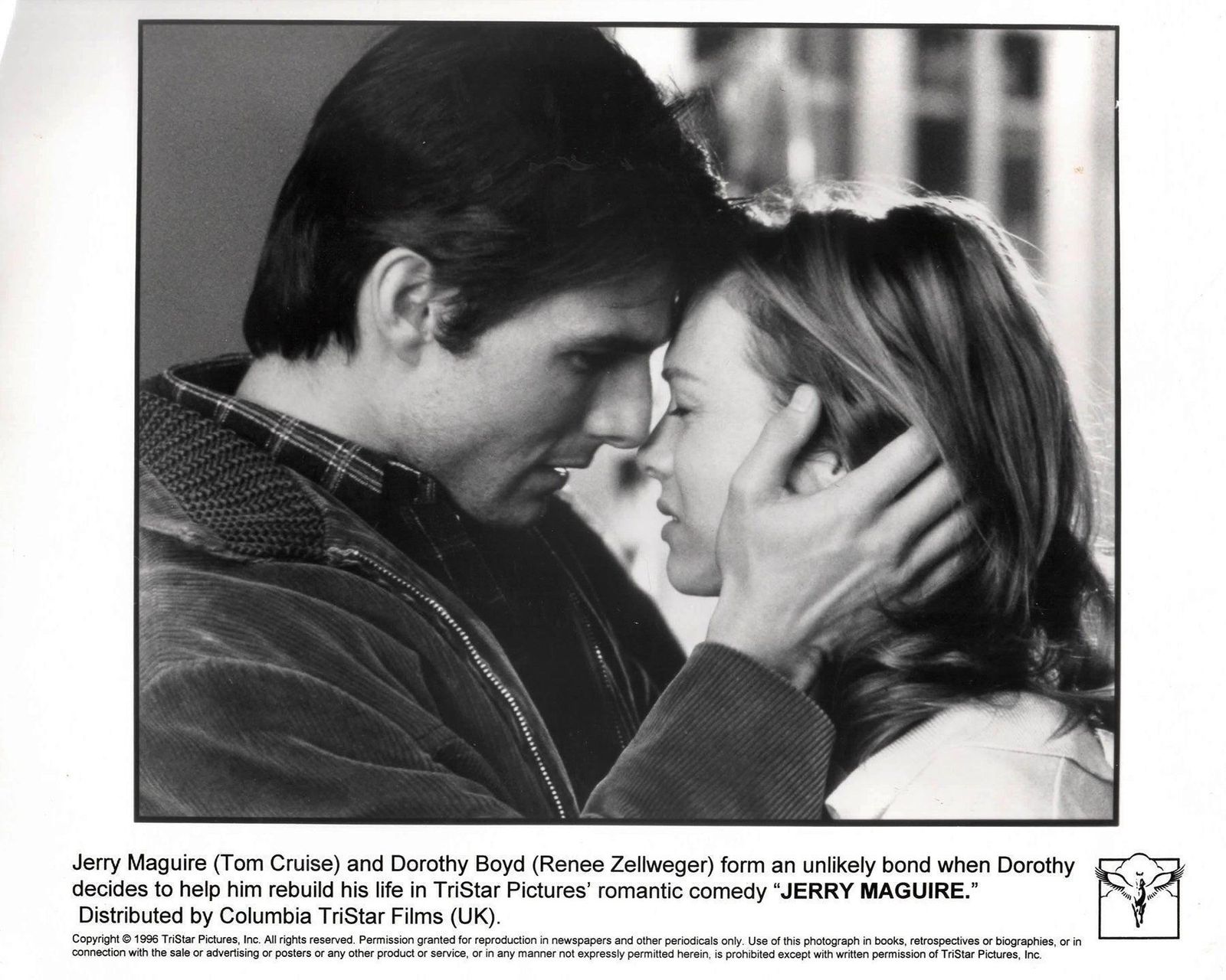 Photo de presse originale encadrée du film Jerry Maguire, 1996 photo vinterior