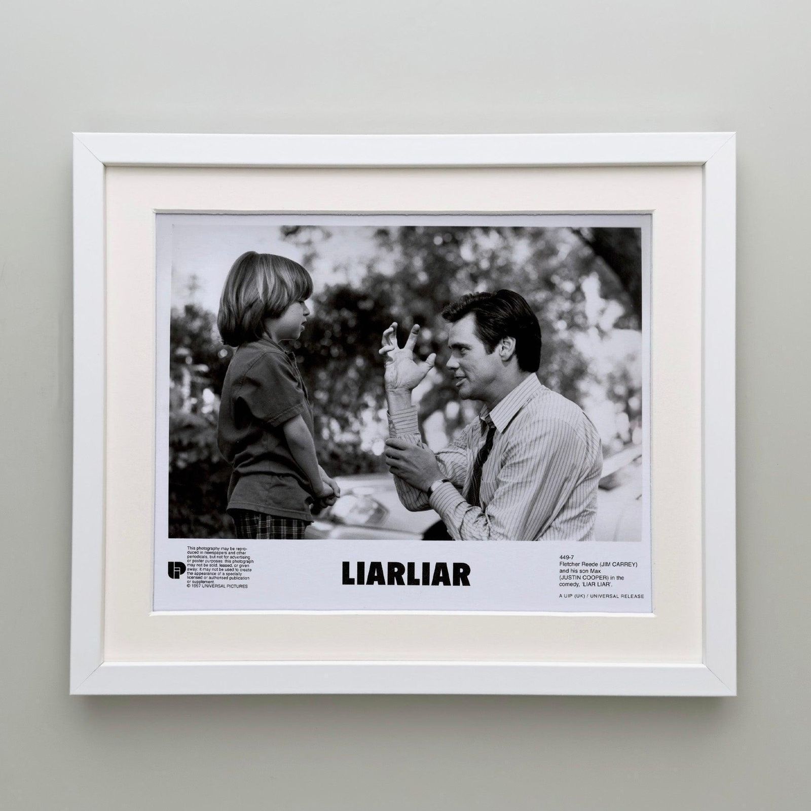 Liar Liar 1997 Publicity Film Movie Press Still Framed photo Art