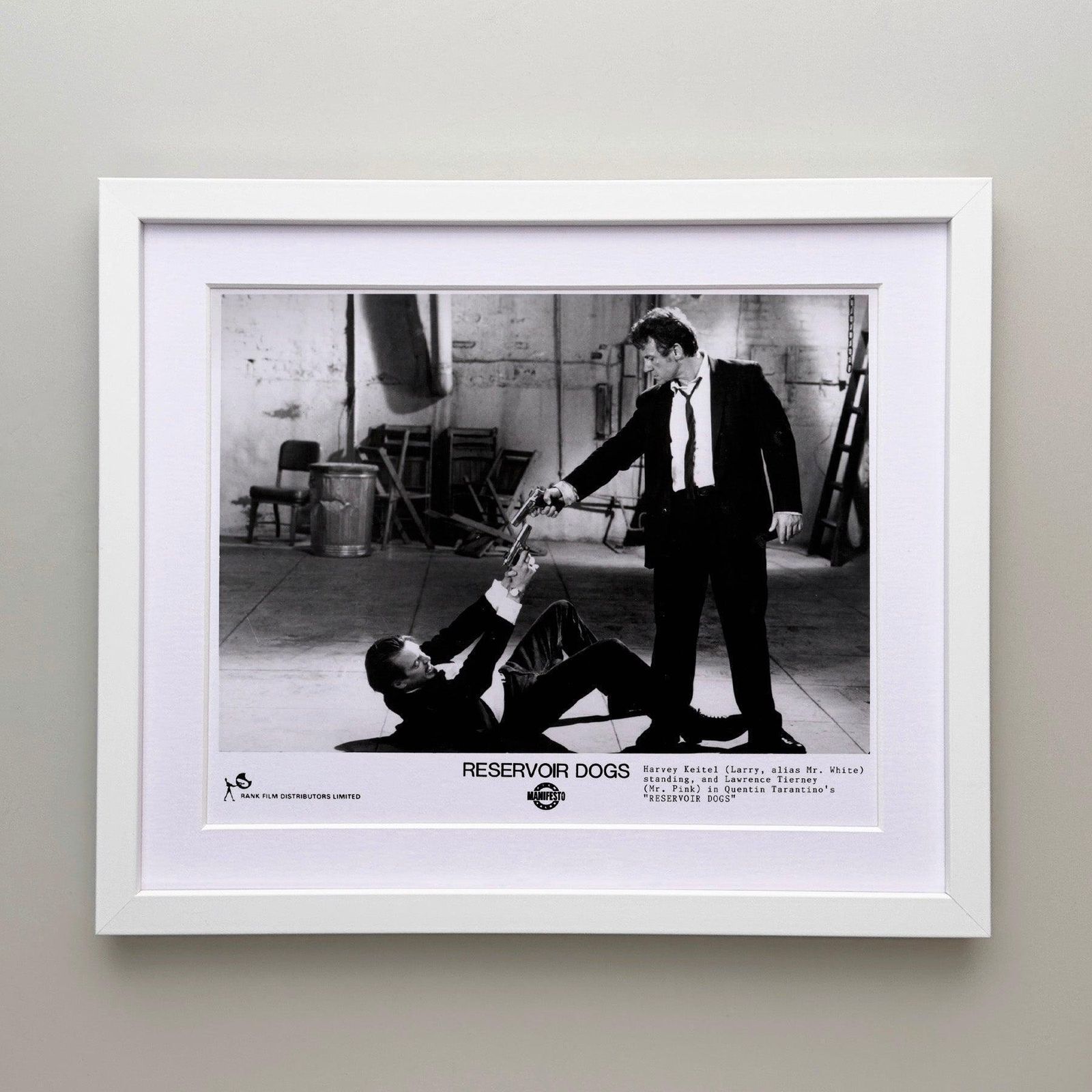 Photo de presse du film Reservoir Dogs, 1992, encadrée photo for sale