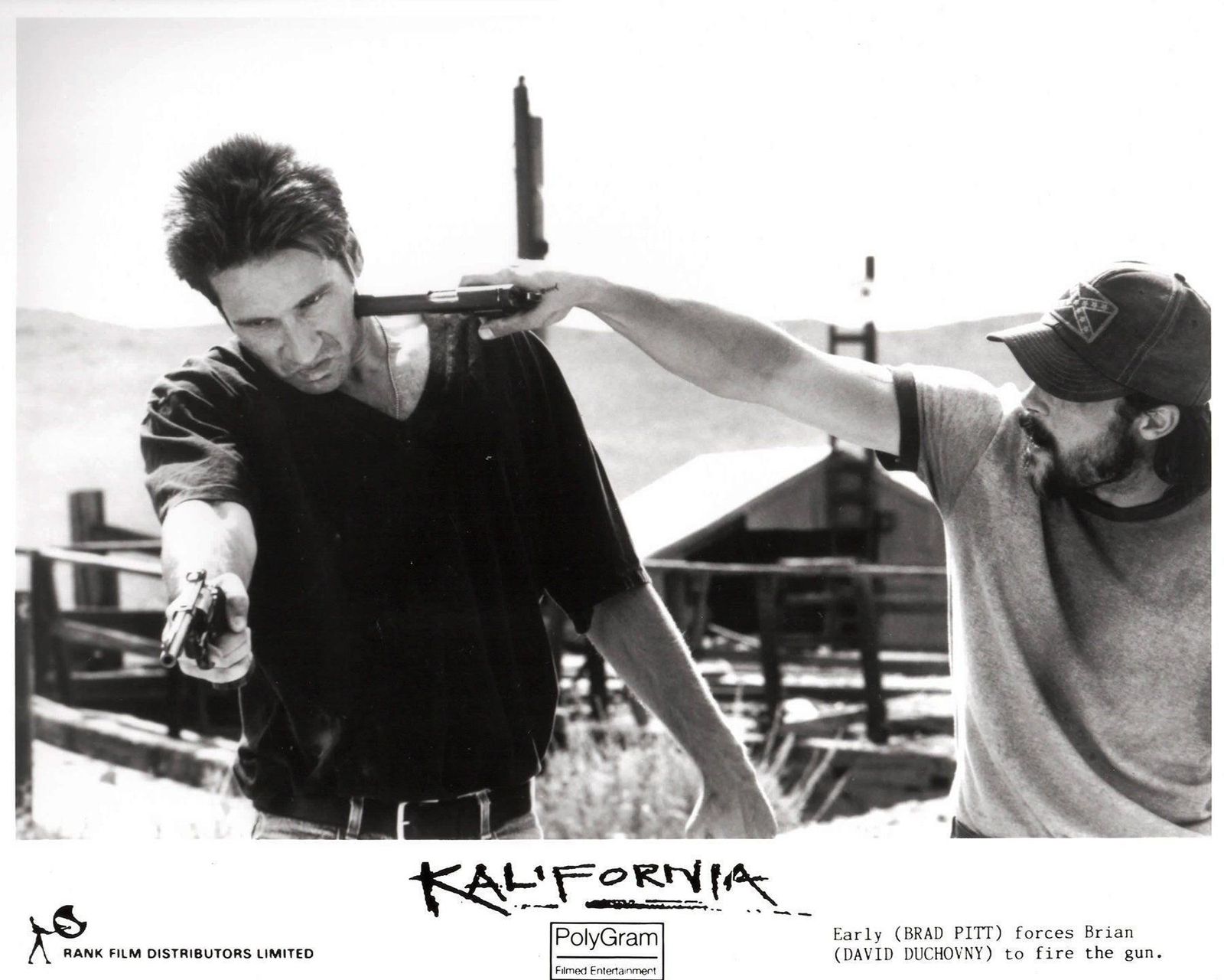 Kalifornia 1993 Publicity Film Movie Press Still Framed photo vinterior